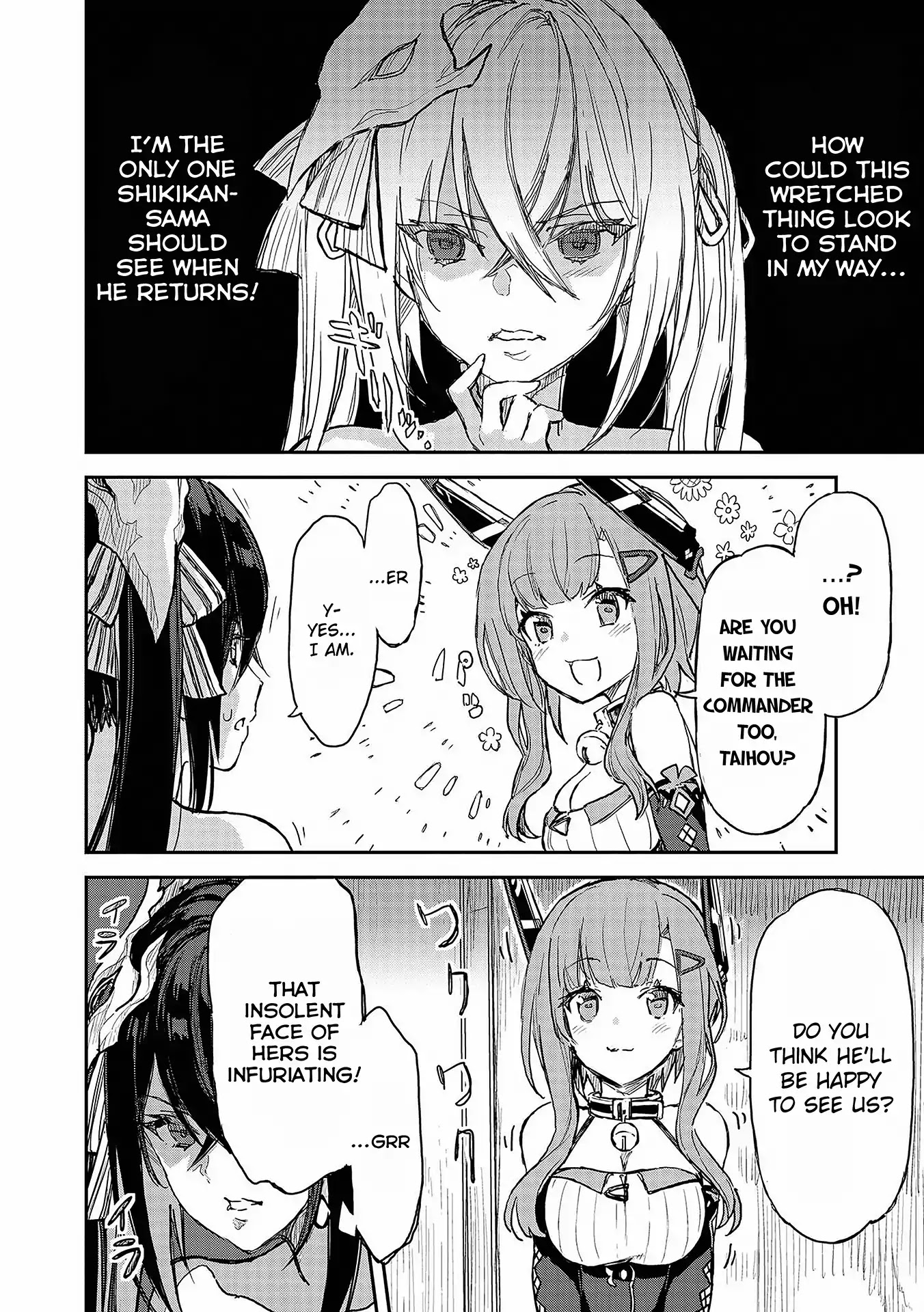Azur Lane Comic Anthology Vol.2 Chapter 5.2 page 4 - Vol.5 Chapter 2: Fretting in the Rain