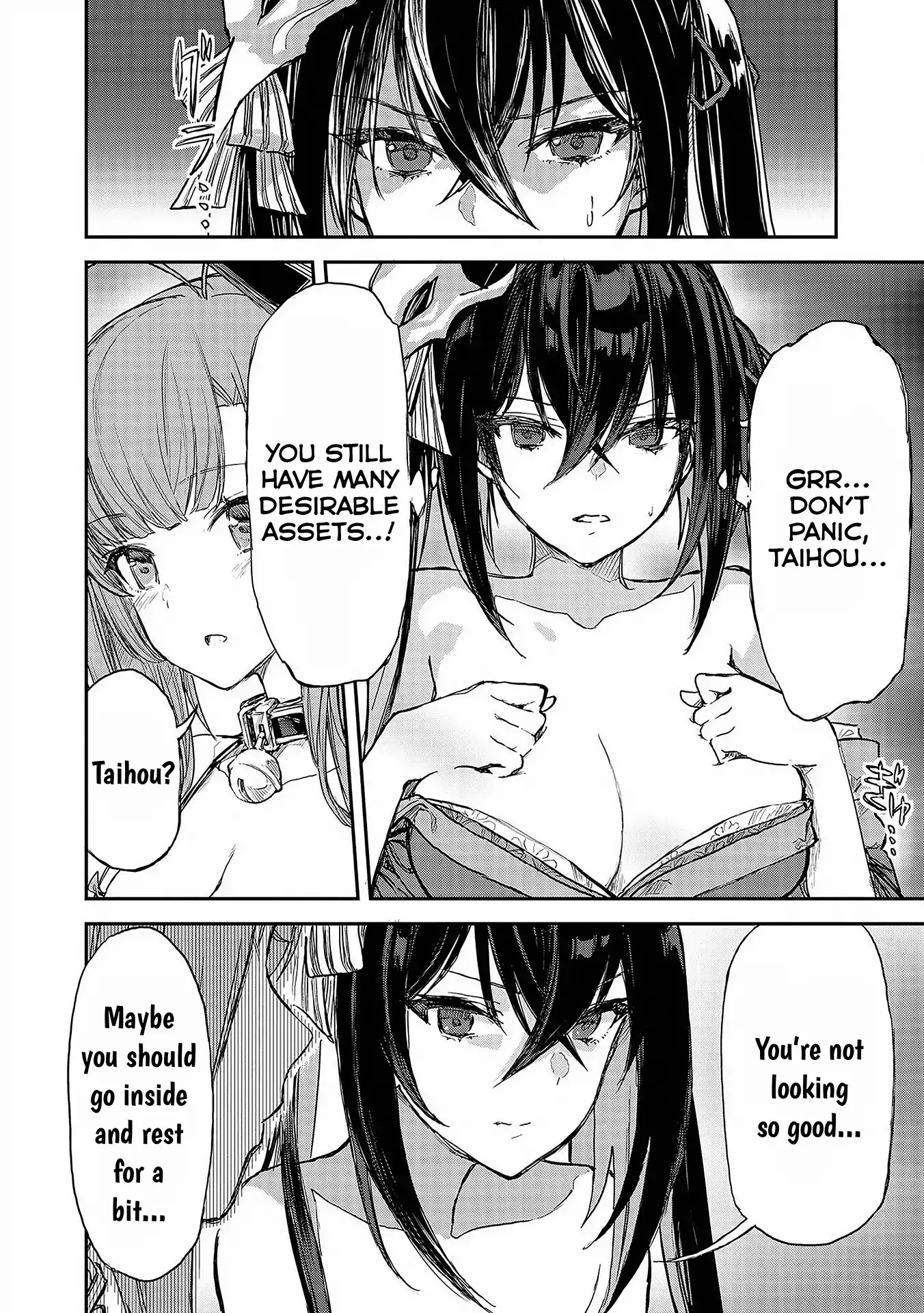 Azur Lane Comic Anthology Vol.2 Chapter 5.2 page 6 - Vol.5 Chapter 2: Fretting in the Rain