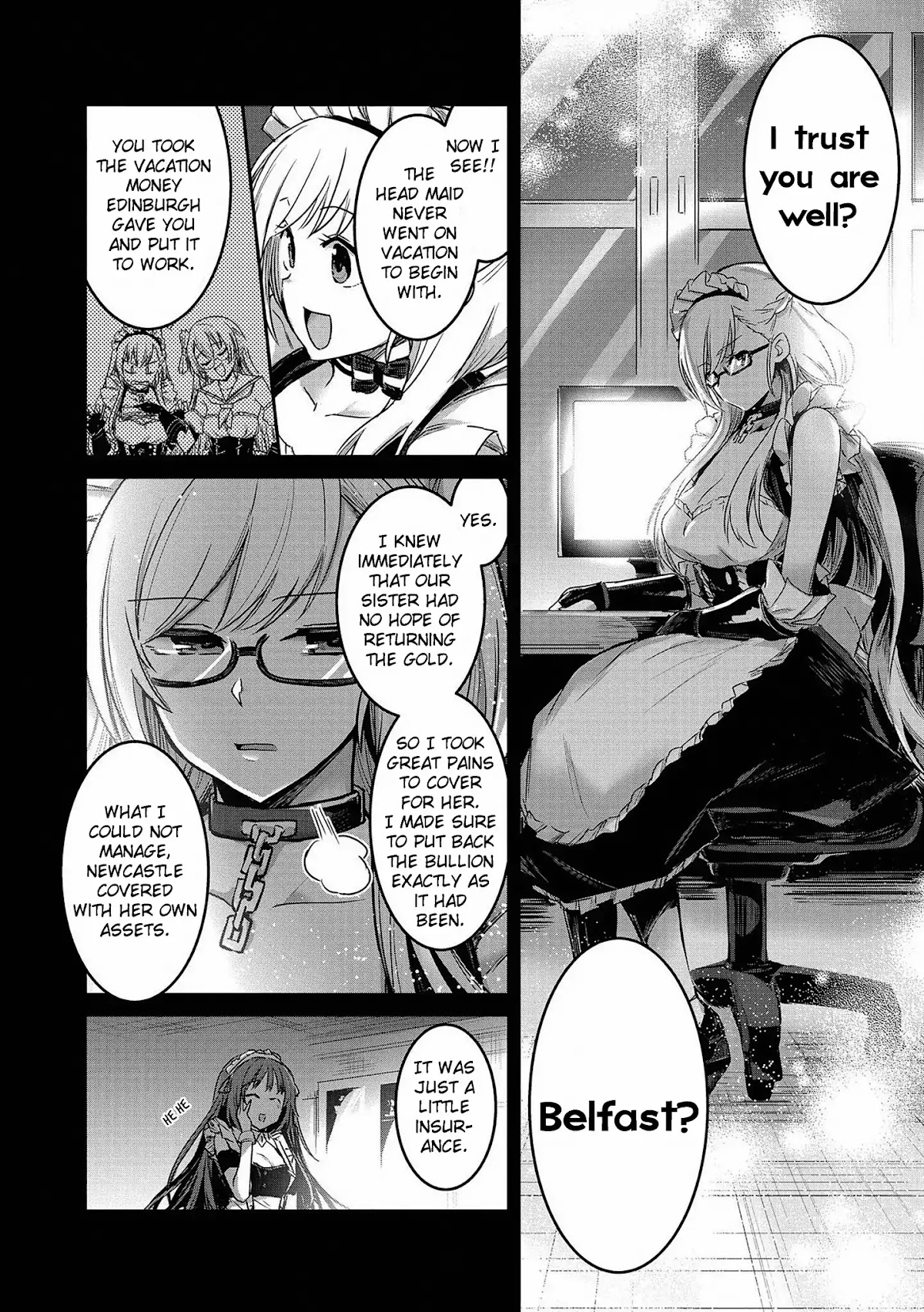 Azur Lane Comic Anthology Vol.2 Chapter 5.8 page 14 - Vol.5 Chapter 8: Investor E