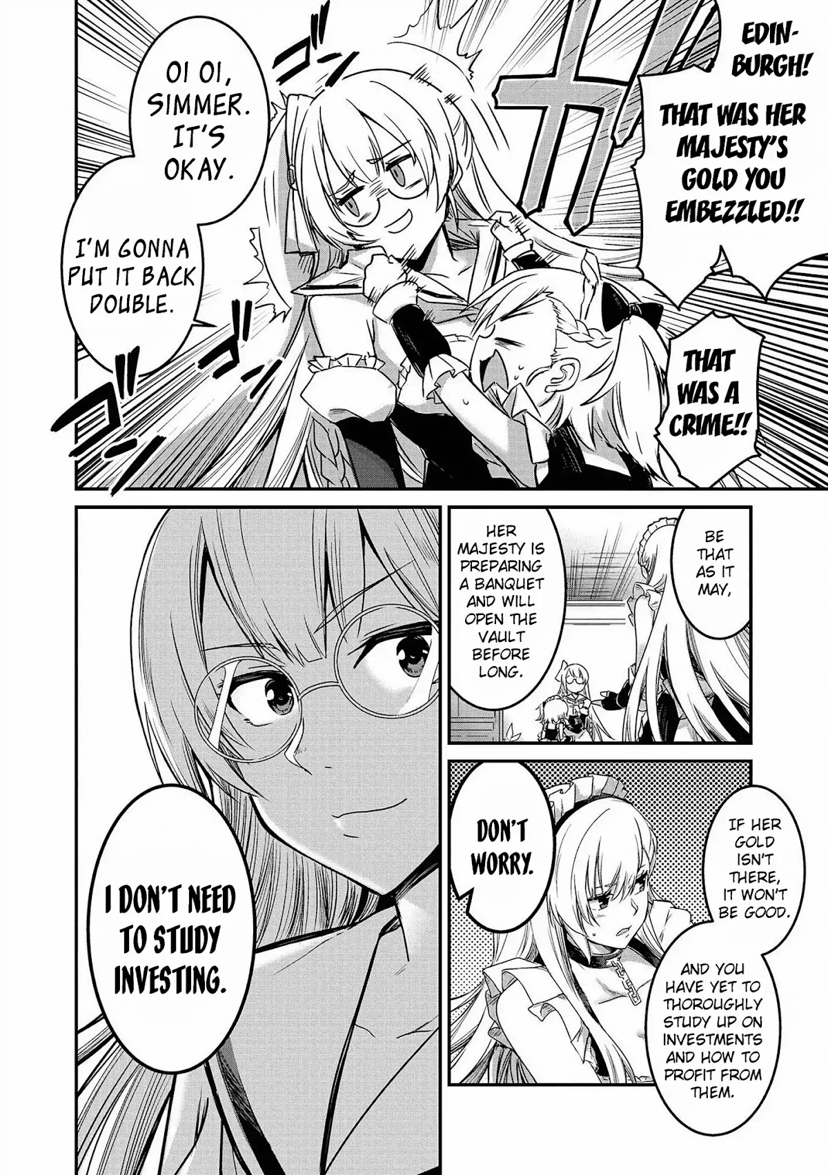 Azur Lane Comic Anthology Vol.2 Chapter 5.8 page 4 - Vol.5 Chapter 8: Investor E
