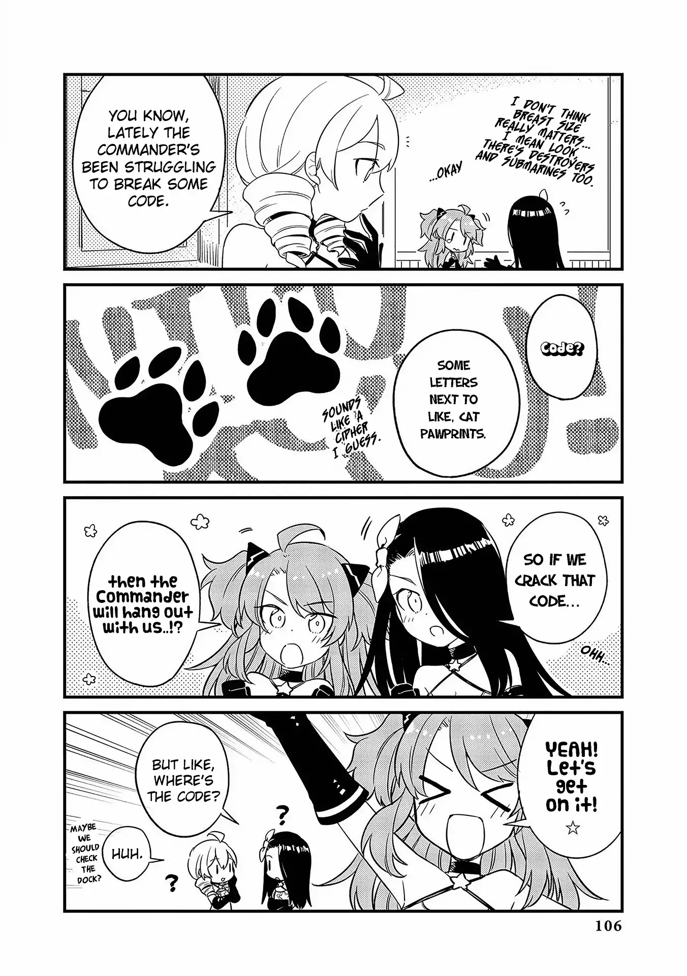 Azur Lane Comic Anthology Vol.2 Chapter 5.9 page 4 - Vol.5 Chapter 9: 3 is Kind of a Crowd!