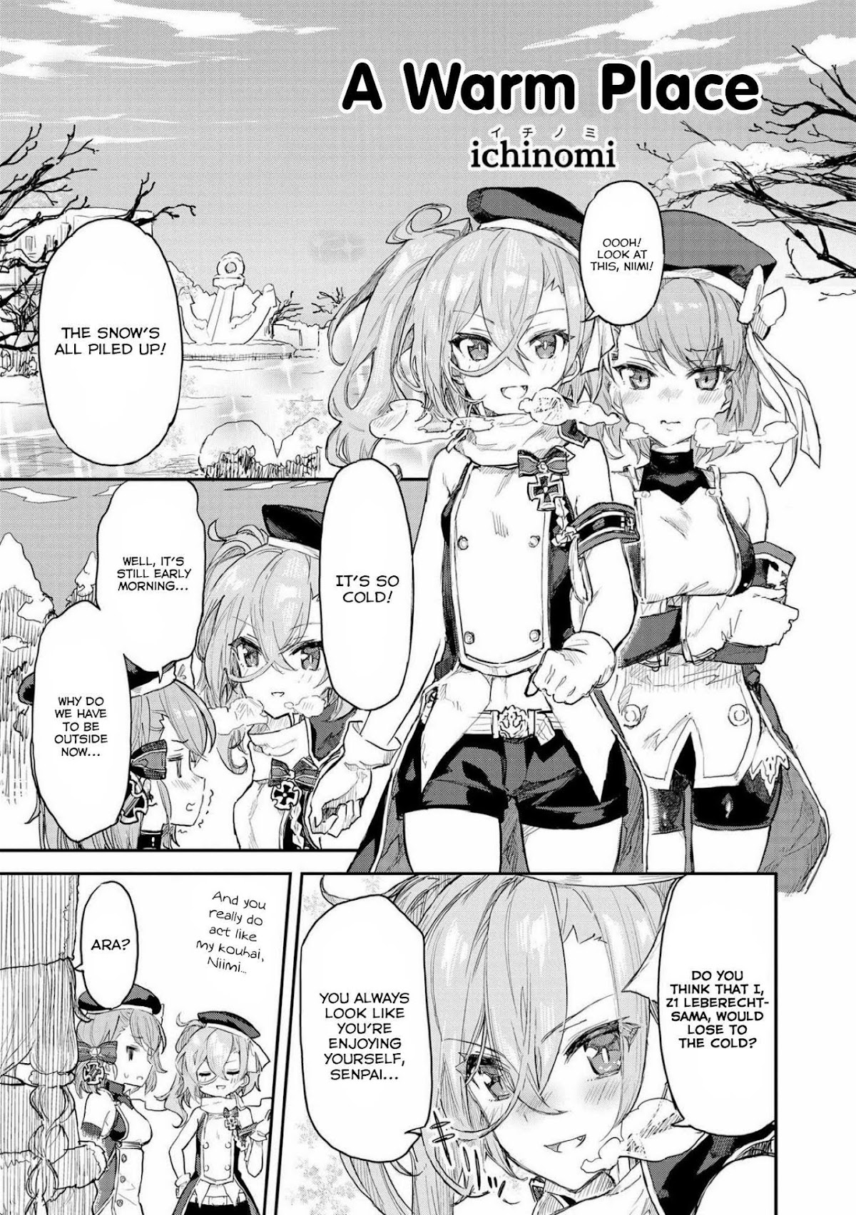 Azur Lane Comic Anthology Vol.2 Chapter 6.1 page 9 - Vol.6 Chapter 1: A Warm Place