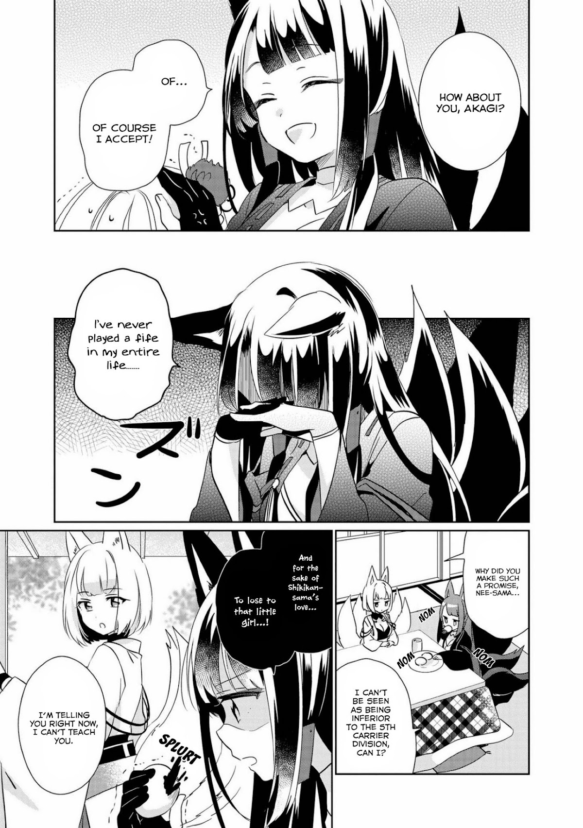 Azur Lane Comic Anthology Vol.2 Chapter 6.2 page 3 - Vol.6 Chapter 2: Akagi's Close Call