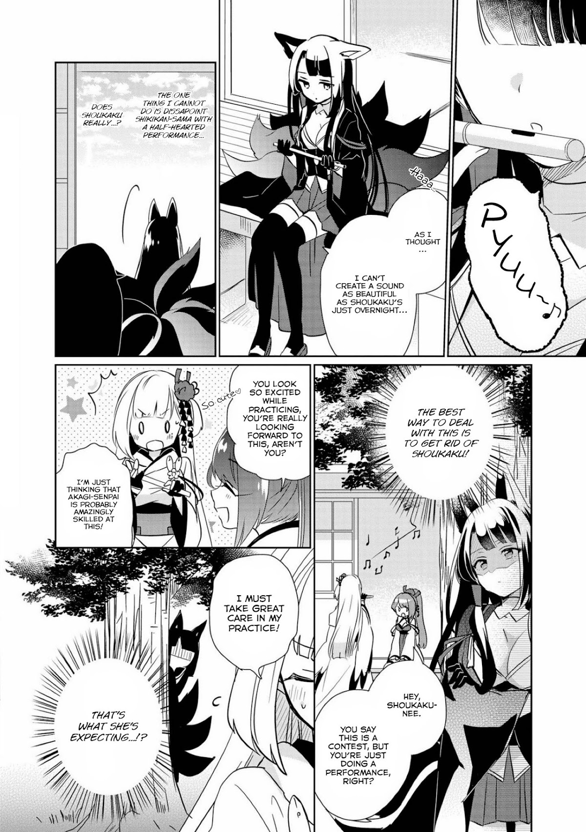 Azur Lane Comic Anthology Vol.2 Chapter 6.2 page 4 - Vol.6 Chapter 2: Akagi's Close Call