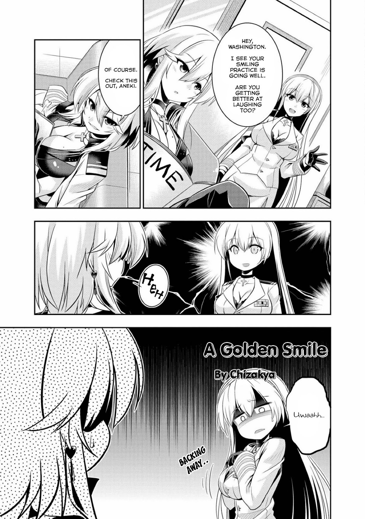 Azur Lane Comic Anthology Vol.2 Chapter 6.3 page 1 - Vol.6 Chapter 3: A Golden Smile