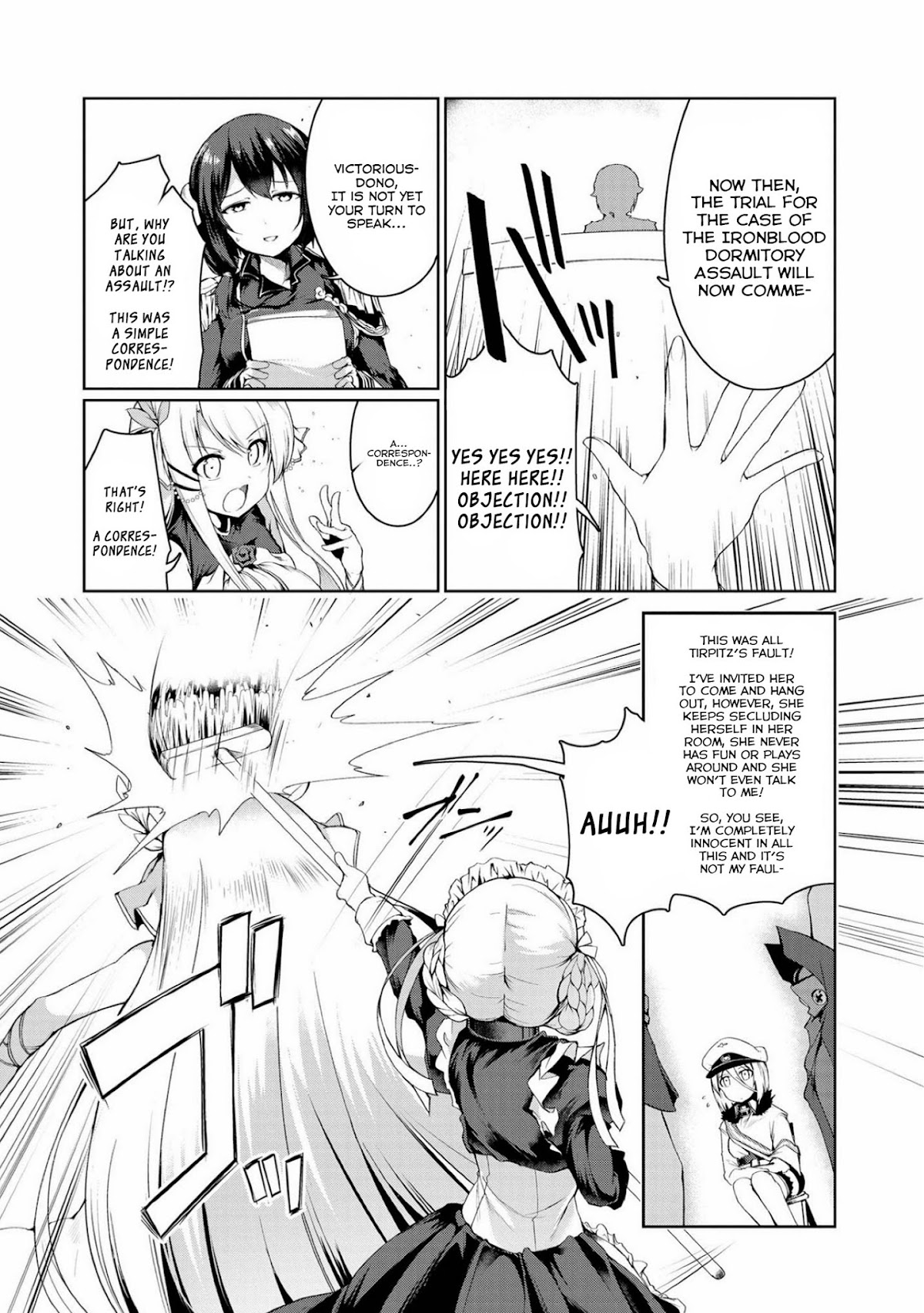 Azur Lane Comic Anthology Vol.2 Chapter 6.6 page 6 - Vol.6 Chapter 6: Victorious' Imperfect Crime
