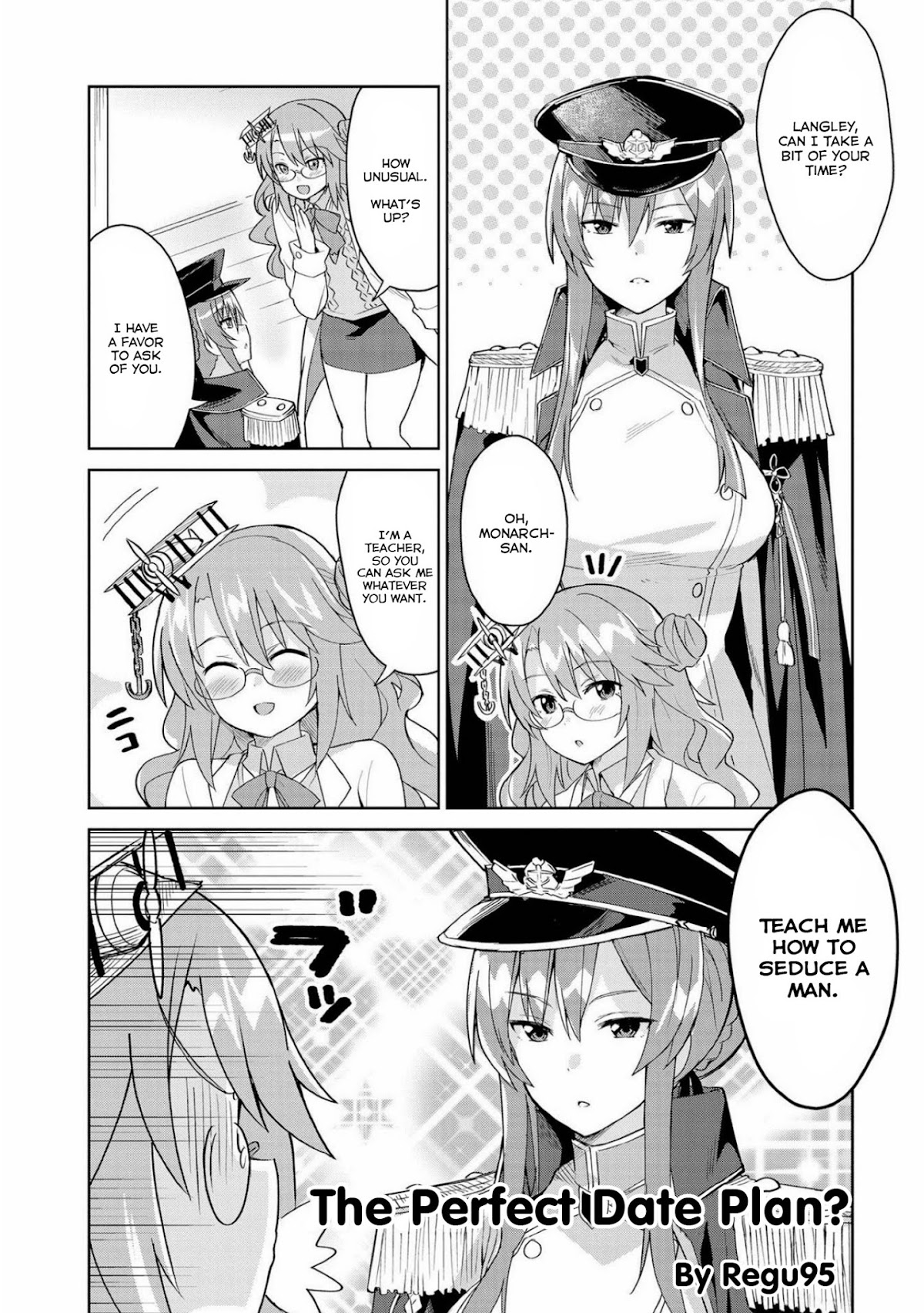 Azur Lane Comic Anthology Vol.2 Chapter 6.7 page 1 - Vol.6 Chapter 7: The Perfect Date Plan?
