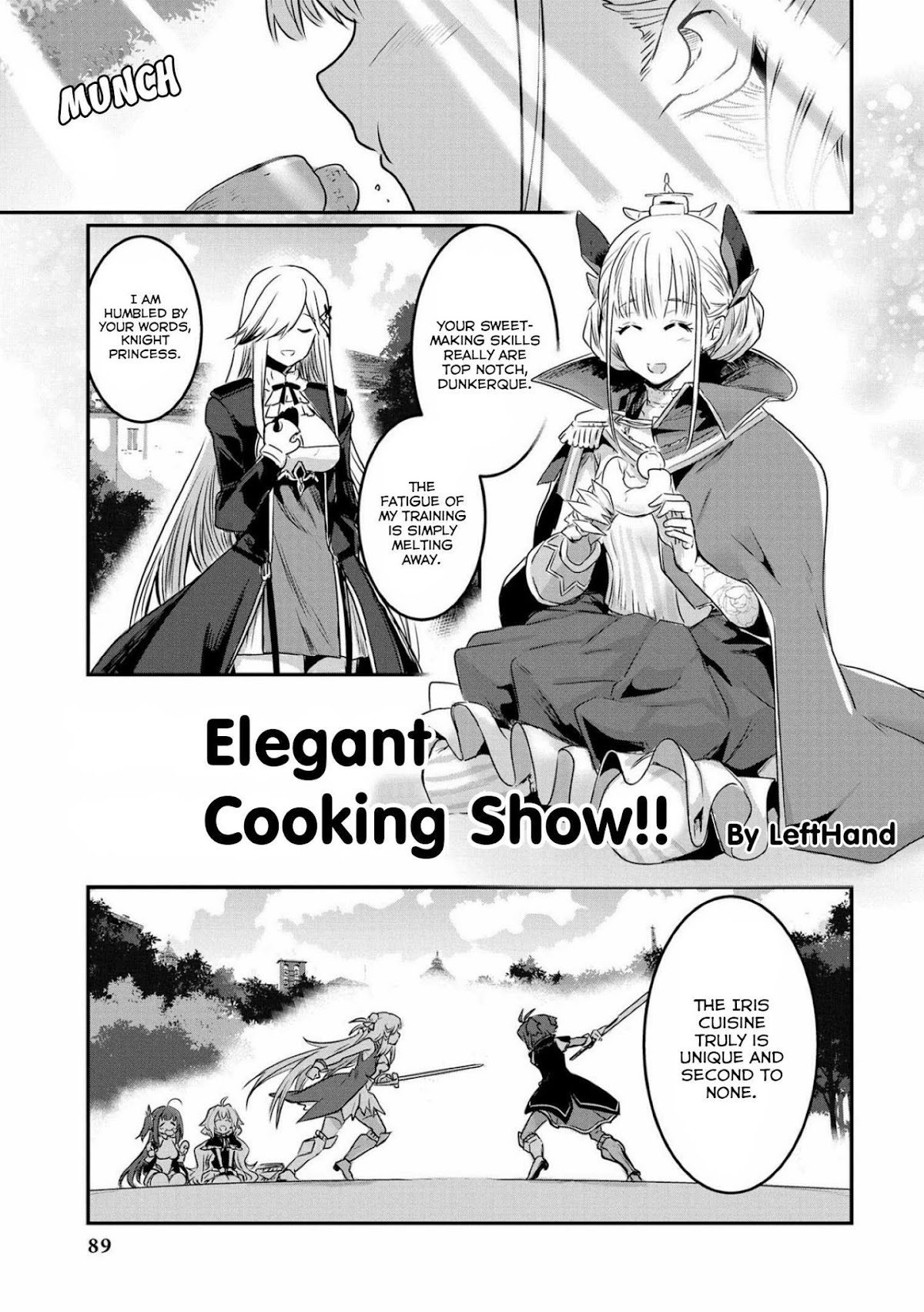 Azur Lane Comic Anthology Vol.2 Chapter 6.8 page 1 - Vol.6 Chapter 8: Elegant Cooking Show!!