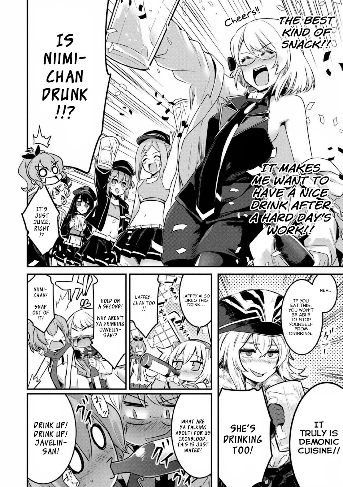 Azur Lane Comic Anthology Vol.2 Chapter 6.8 page 10 - Vol.6 Chapter 8: Elegant Cooking Show!!