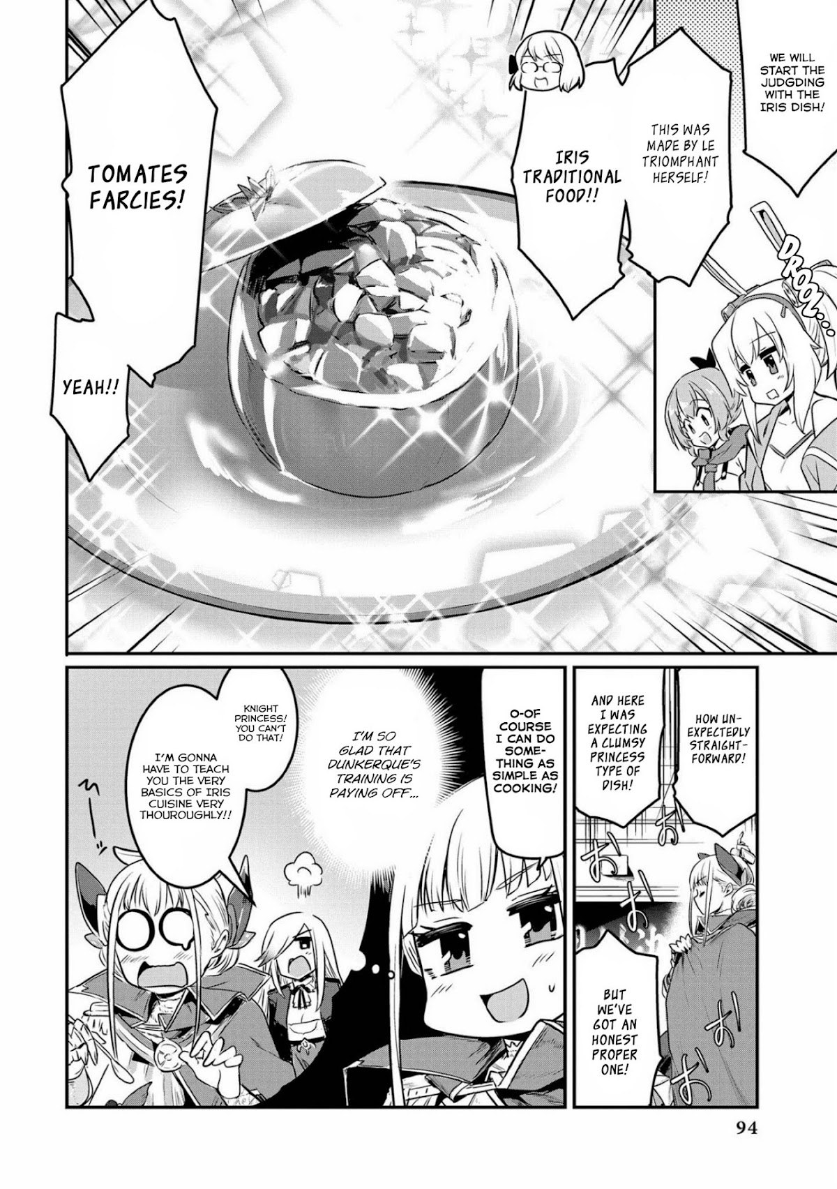 Azur Lane Comic Anthology Vol.2 Chapter 6.8 page 6 - Vol.6 Chapter 8: Elegant Cooking Show!!