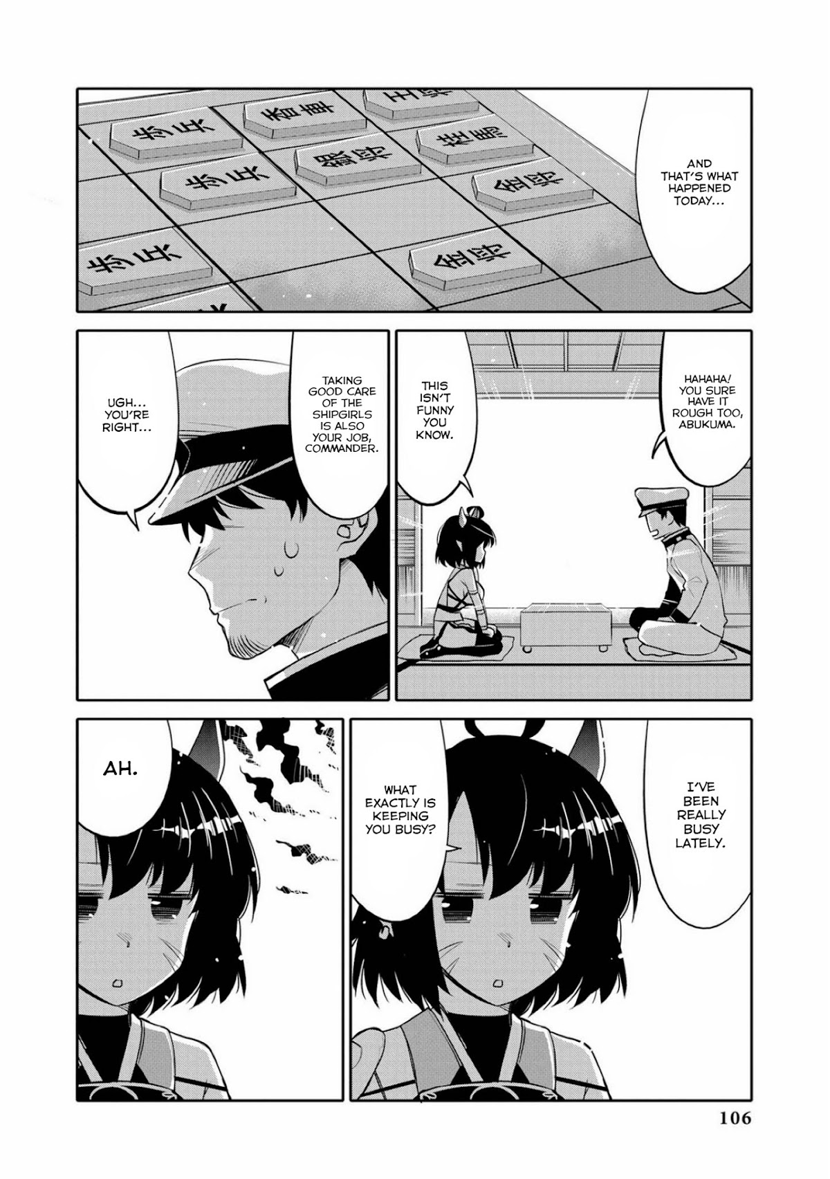 Azur Lane Comic Anthology Vol.2 Chapter 6.9 page 6 - Vol.6 Chapter 9: Abukuma's Life Advice Consultations