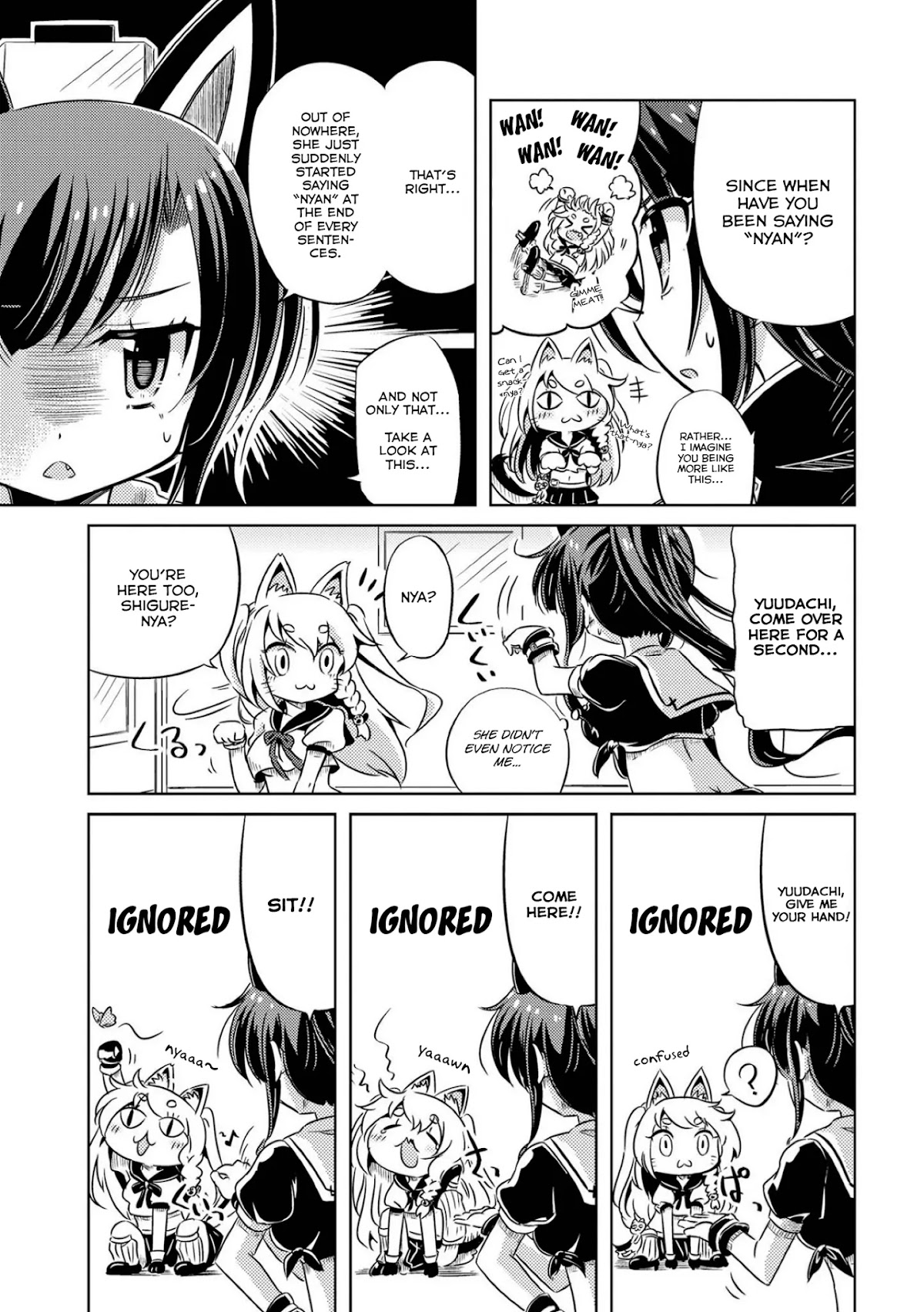 Azur Lane Comic Anthology Vol.2 Chapter 7.10 page 3 - Vol.7 Chapter 10: Yuudachi-Nyan-Nyan!!