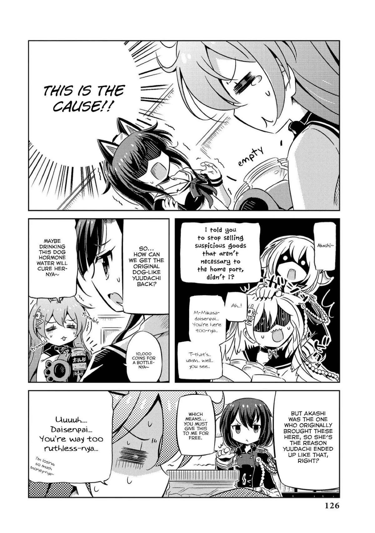Azur Lane Comic Anthology Vol.2 Chapter 7.10 page 6 - Vol.7 Chapter 10: Yuudachi-Nyan-Nyan!!