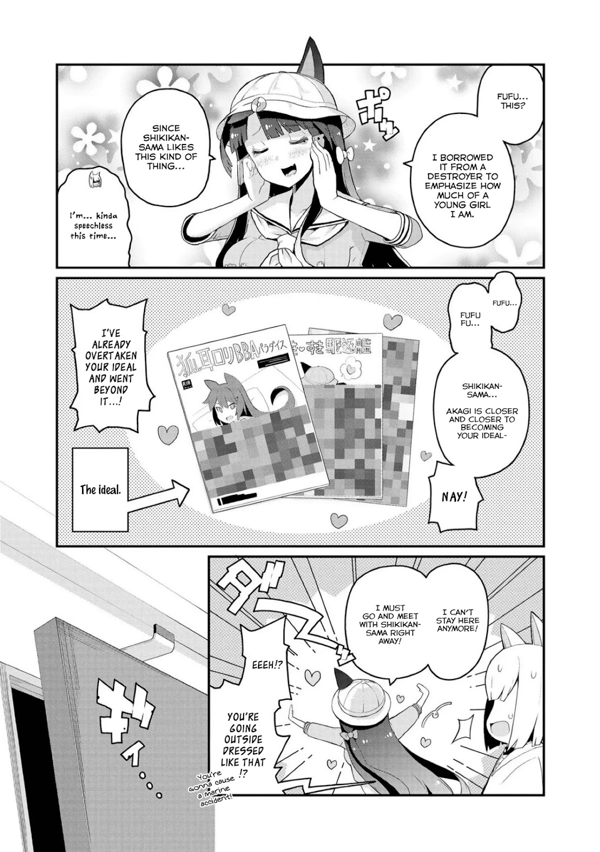 Azur Lane Comic Anthology Vol.2 Chapter 7.11 page 7 - Vol.7 Chapter 11: Akagi, Shikikan And Doujinshi