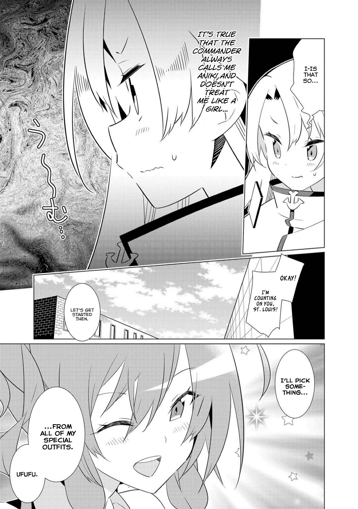 Azur Lane Comic Anthology Vol.2 Chapter 7.12 page 3 - Vol.7 Chapter 12: Dress-up Aniki