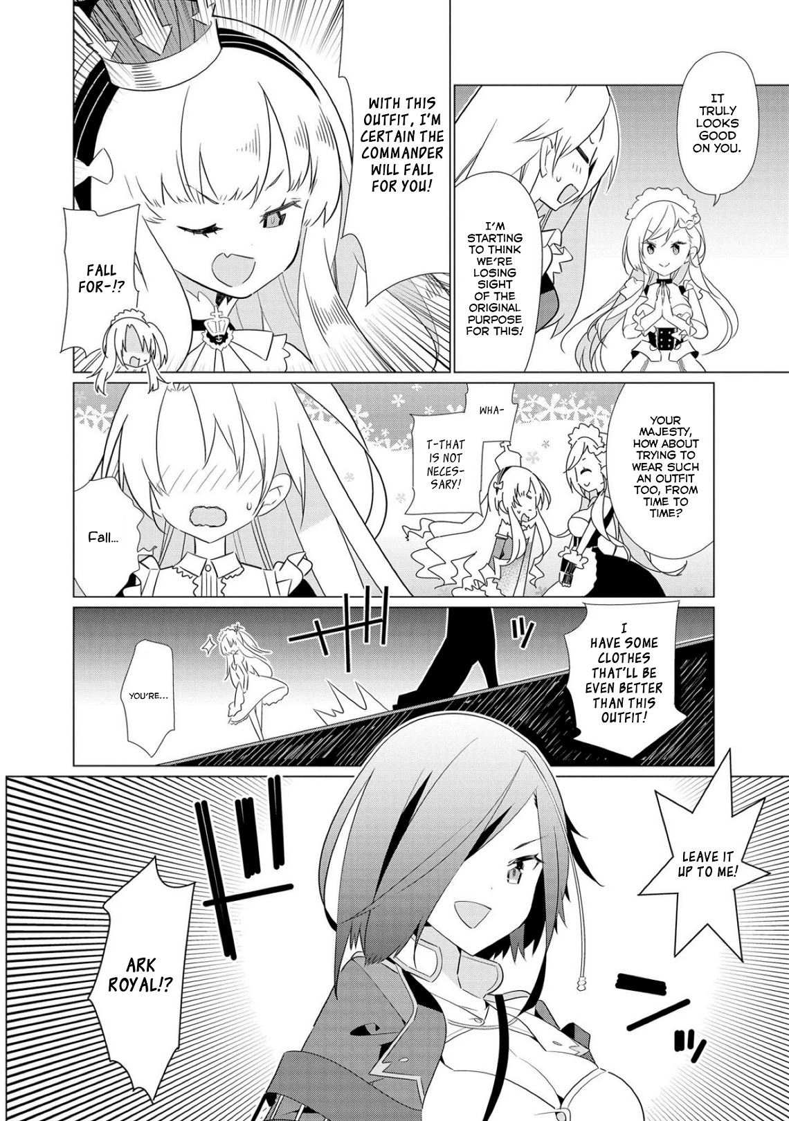 Azur Lane Comic Anthology Vol.2 Chapter 7.12 page 6 - Vol.7 Chapter 12: Dress-up Aniki