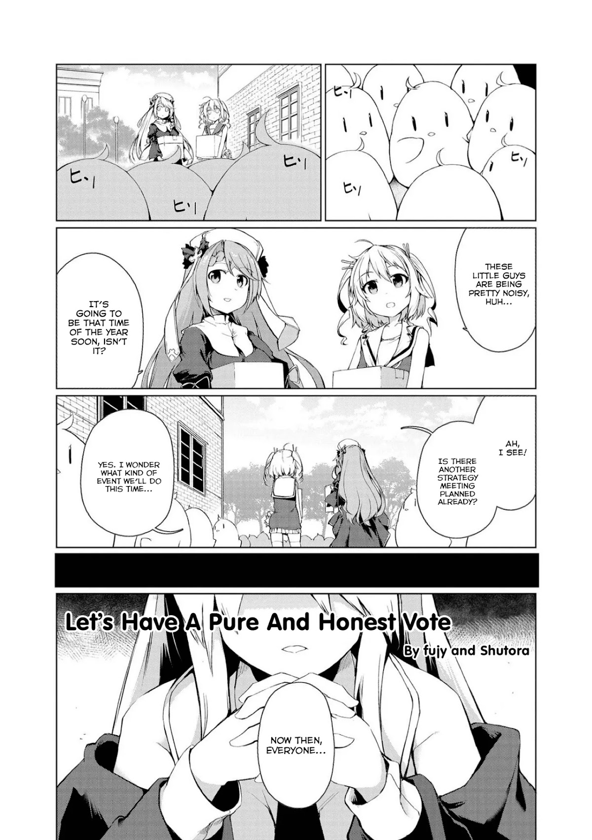 Azur Lane Comic Anthology Vol.2 Chapter 7.2 page 1 - Vol.7 Chapter 2: Let's Have A Pure And Honest Vote