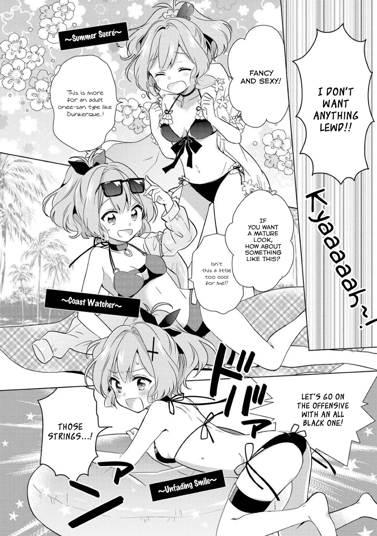 Azur Lane Comic Anthology Vol.2 Chapter 7.3 page 4 - Vol.7 Chapter 3: The Javelin Swimsuit Operation