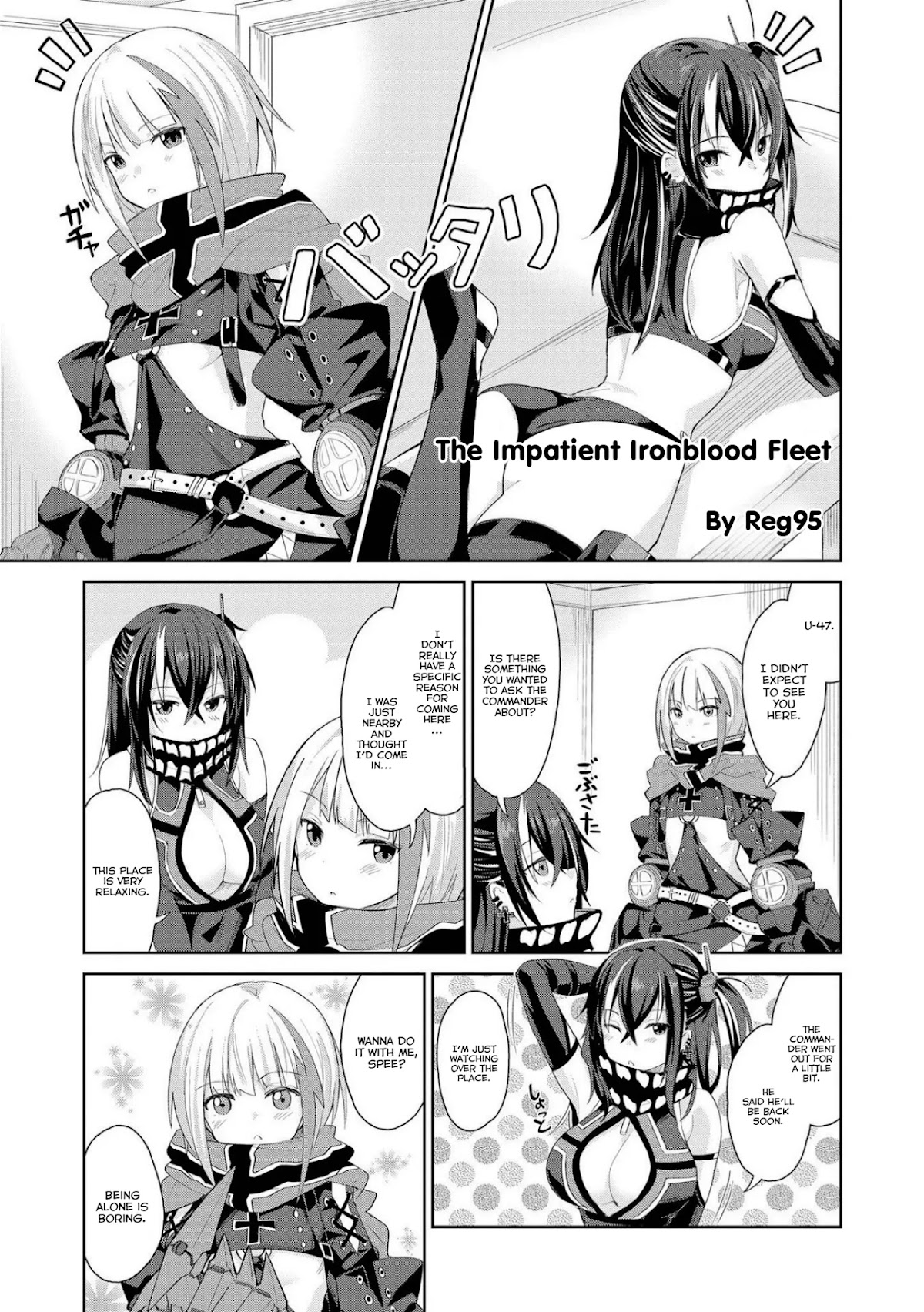 Azur Lane Comic Anthology Vol.2 Chapter 7.5 page 1 - Vol.7 Chapter 5: The Impatient Ironblood Fleet
