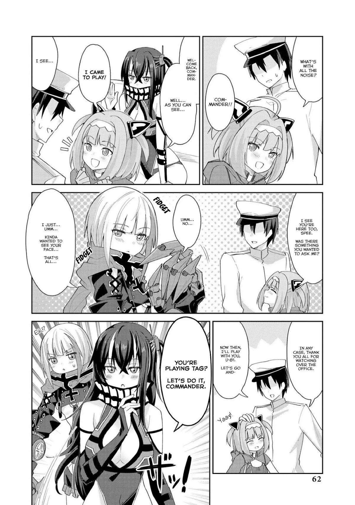 Azur Lane Comic Anthology Vol.2 Chapter 7.5 page 4 - Vol.7 Chapter 5: The Impatient Ironblood Fleet