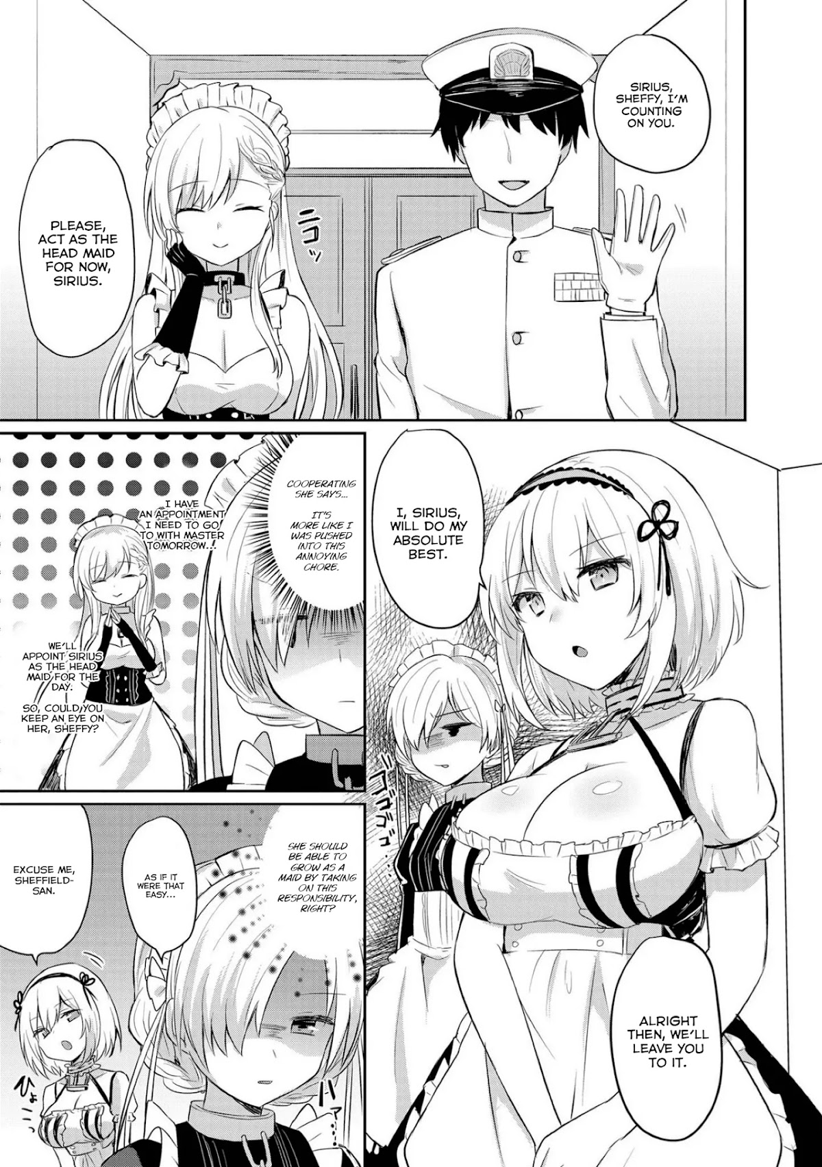 Azur Lane Comic Anthology Vol.2 Chapter 7.7 page 3 - Vol.7 Chapter 7: Sirius, Head Maid For A Day