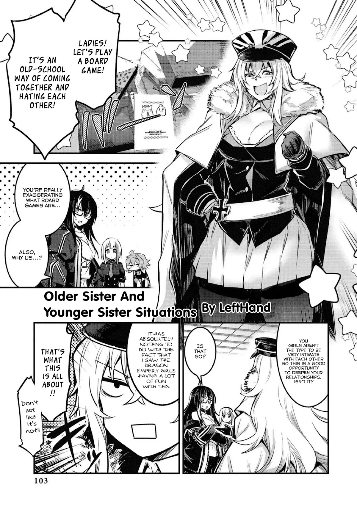 Azur Lane Comic Anthology Vol.2 Chapter 7.9 page 1 - Vol.7 Chapter 9: Older Sister And Younger Sister Situations
