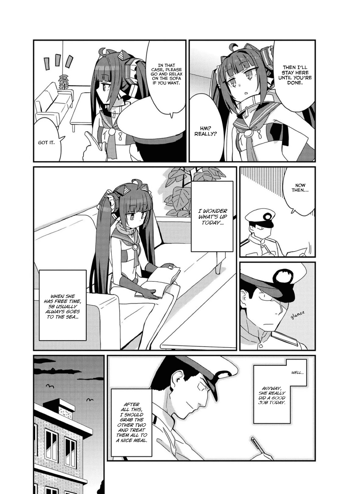 Azur Lane Comic Anthology Vol.2 Chapter 8.1 page 13 - Vol.8 Chapter 1: I-Type Submarine, Attack!