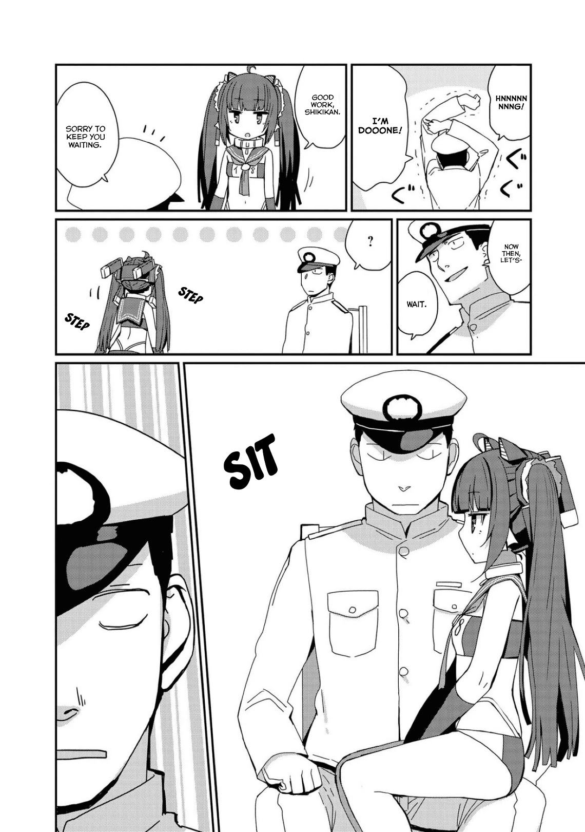Azur Lane Comic Anthology Vol.2 Chapter 8.1 page 14 - Vol.8 Chapter 1: I-Type Submarine, Attack!