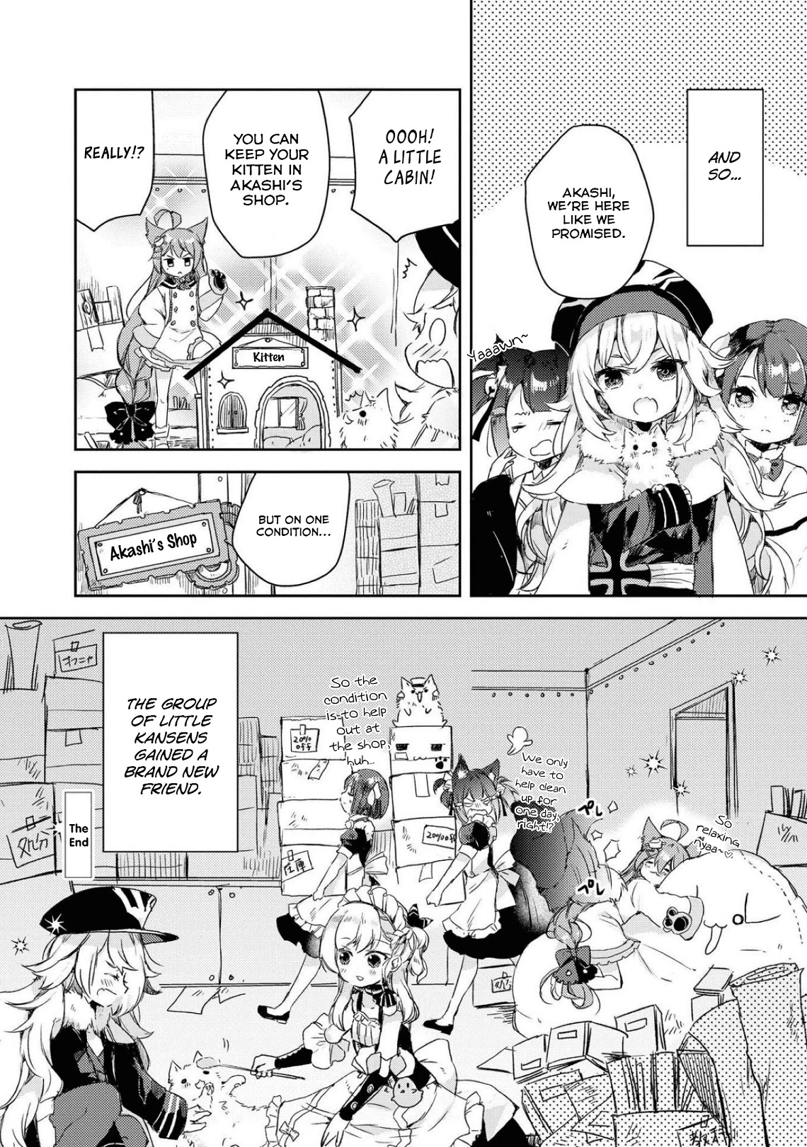 Azur Lane Comic Anthology Vol.2 Chapter 8.11 page 10 - Vol.8 Chapter 11: The Day We Picked Up A Kitten