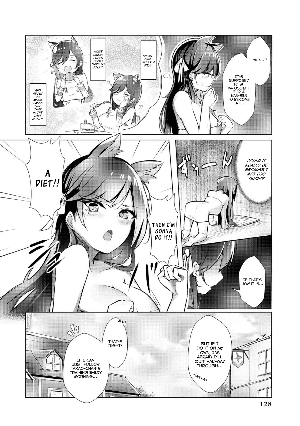 Azur Lane Comic Anthology Vol.2 Chapter 8.13 page 2 - Vol.8 Chapter 13: Atago's Diet