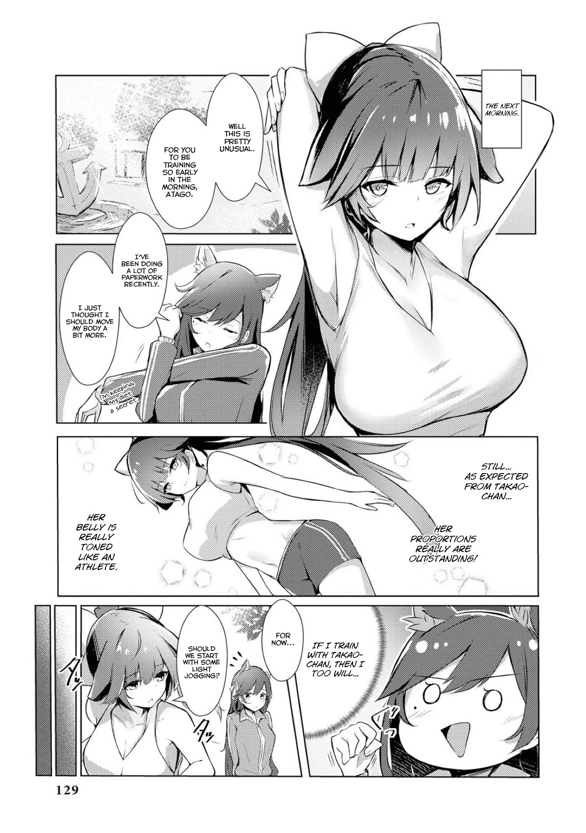 Azur Lane Comic Anthology Vol.2 Chapter 8.13 page 3 - Vol.8 Chapter 13: Atago's Diet
