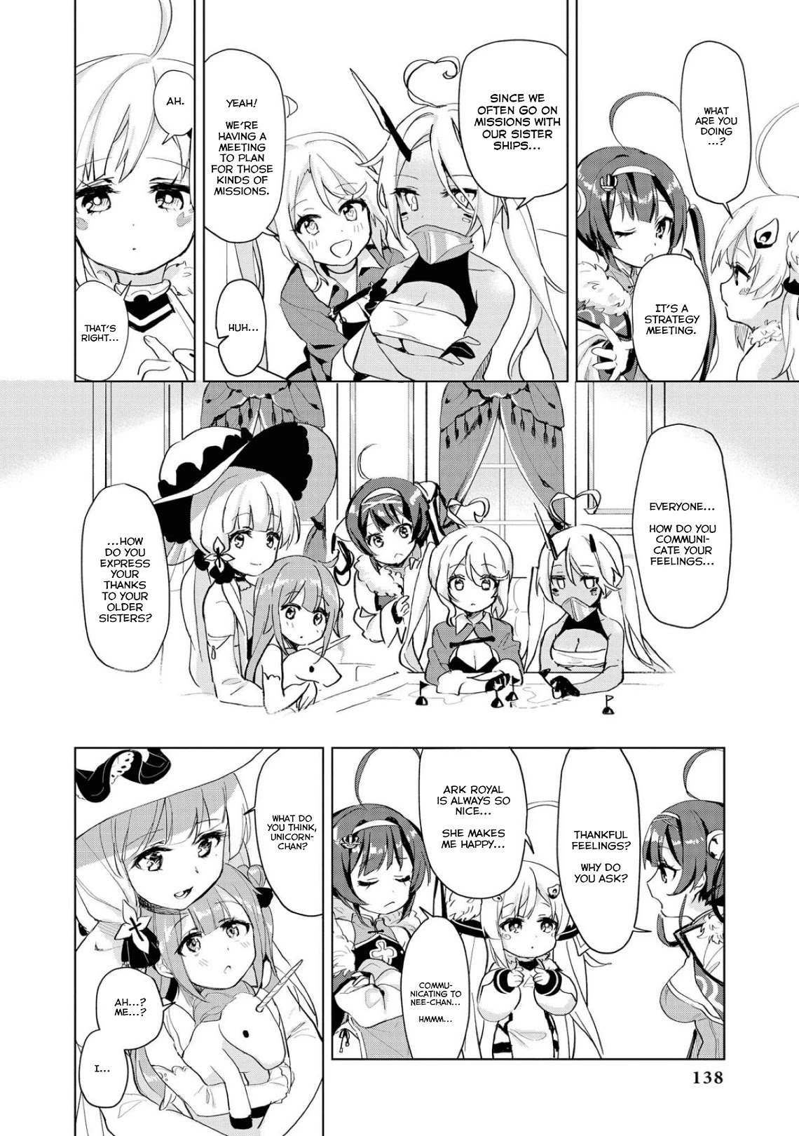 Azur Lane Comic Anthology Vol.2 Chapter 8.14 page 4 - Vol.8 Chapter 14: Eldridge Wants To Communicate