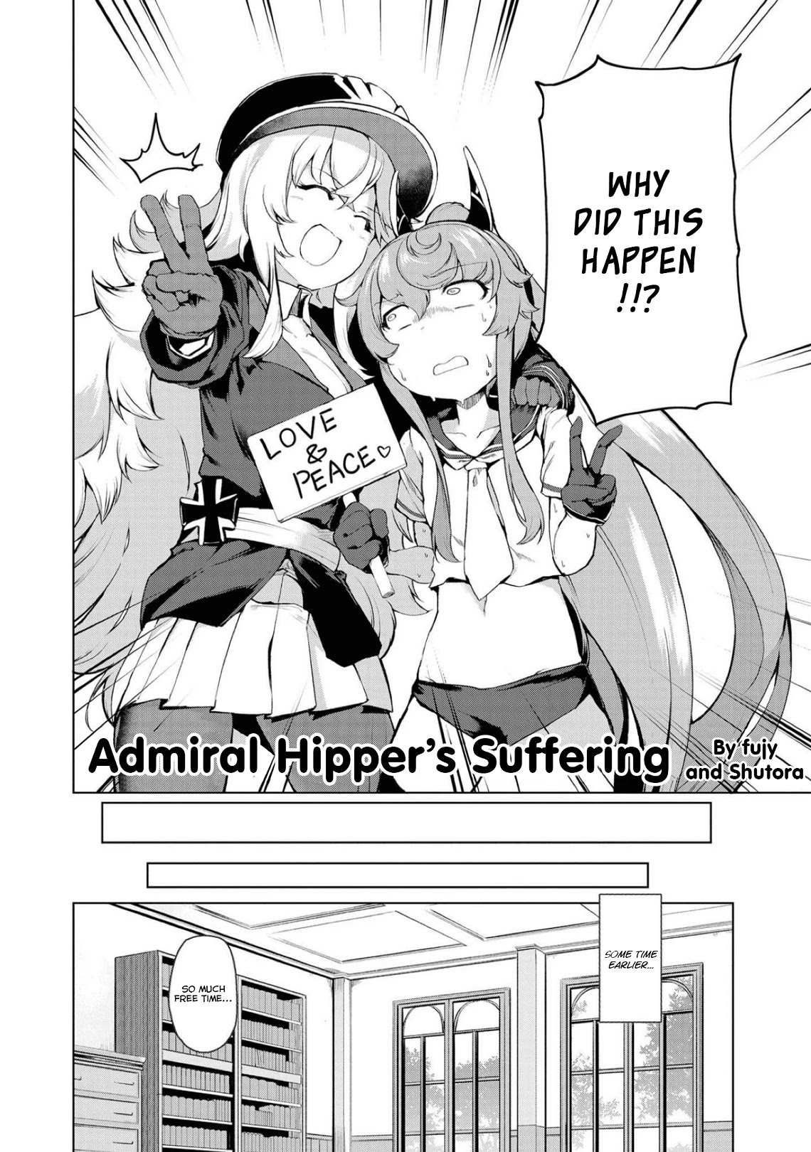 Azur Lane Comic Anthology Vol.2 Chapter 8.2 page 2 - Vol.8 Chapter 2: Admiral Hipper's Suffering