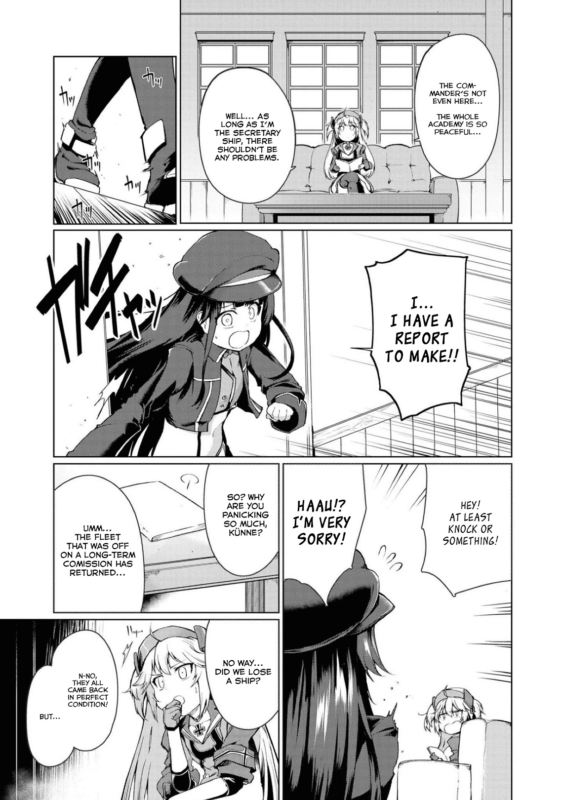Azur Lane Comic Anthology Vol.2 Chapter 8.2 page 3 - Vol.8 Chapter 2: Admiral Hipper's Suffering
