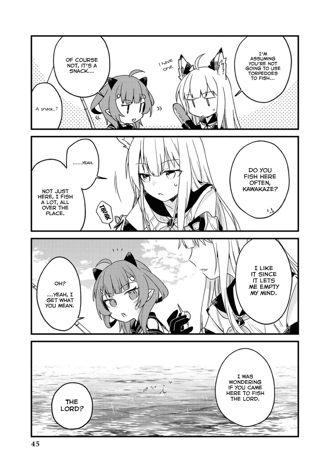 Azur Lane Comic Anthology Vol.2 Chapter 8.4 page 3 - Vol.8 Chapter 4: Fishing The Lord