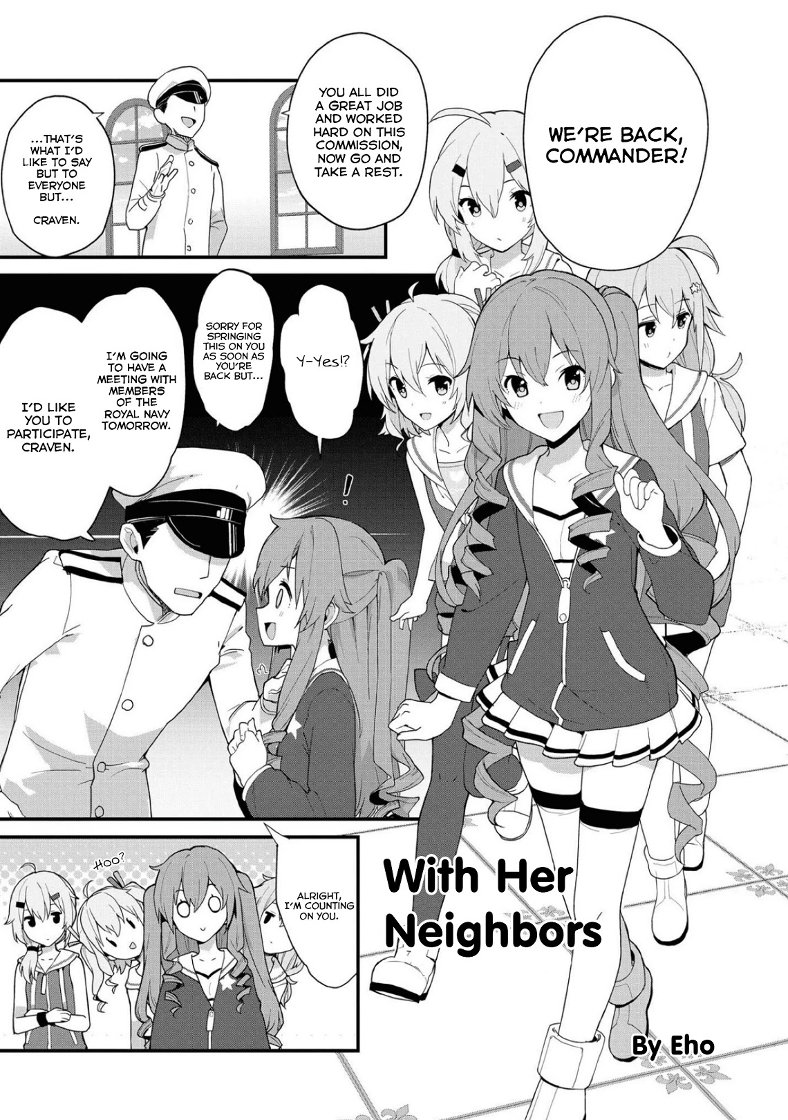 Azur Lane Comic Anthology Vol.2 Chapter 8.5 page 1 - Vol.8 Chapter 5: With Her Neighbors