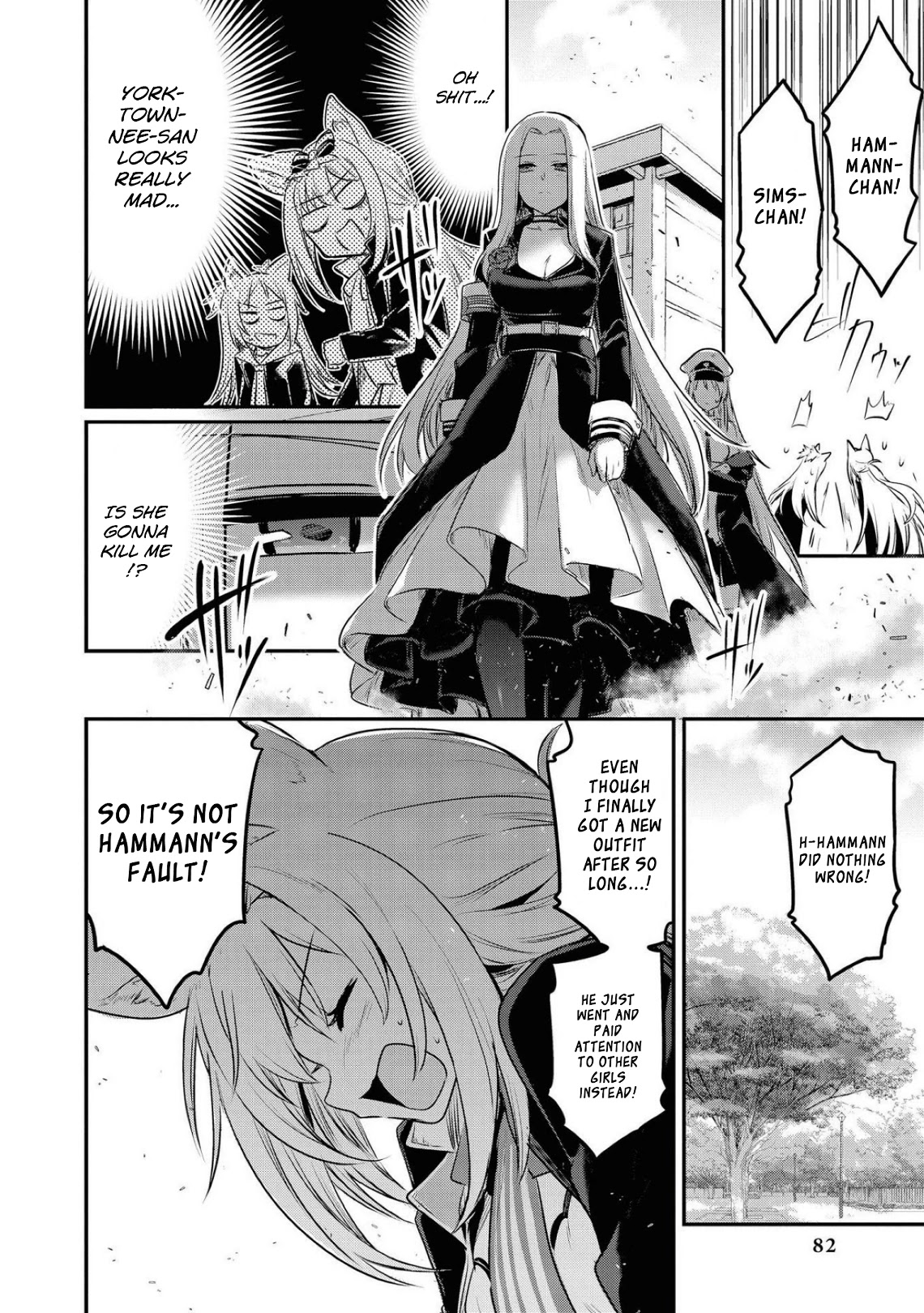 Azur Lane Comic Anthology Vol.2 Chapter 8.7 page 8 - Vol.8 Chapter 7: Union Wars ~Scarred KanSen~