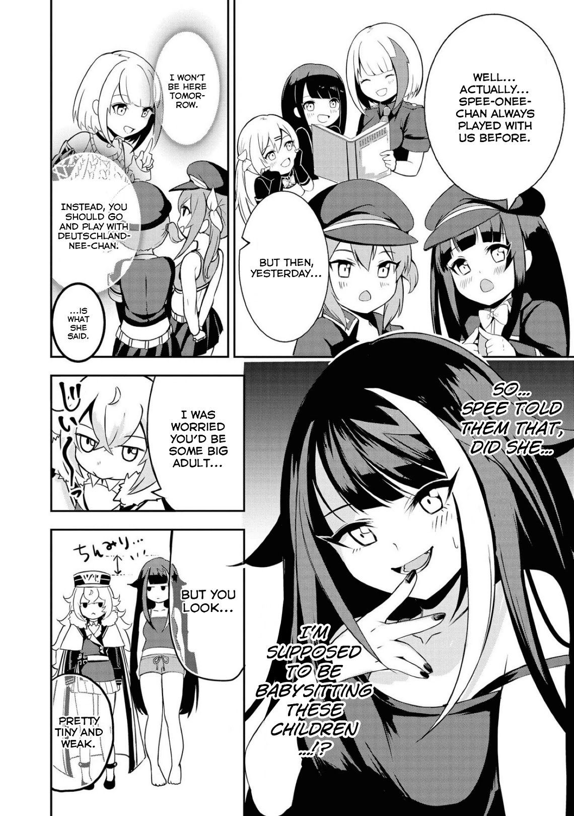 Azur Lane Comic Anthology Vol.2 Chapter 9.10 page 2 - Vol.9 Chapter 10: My Big Sister Doesn't Understand Kids