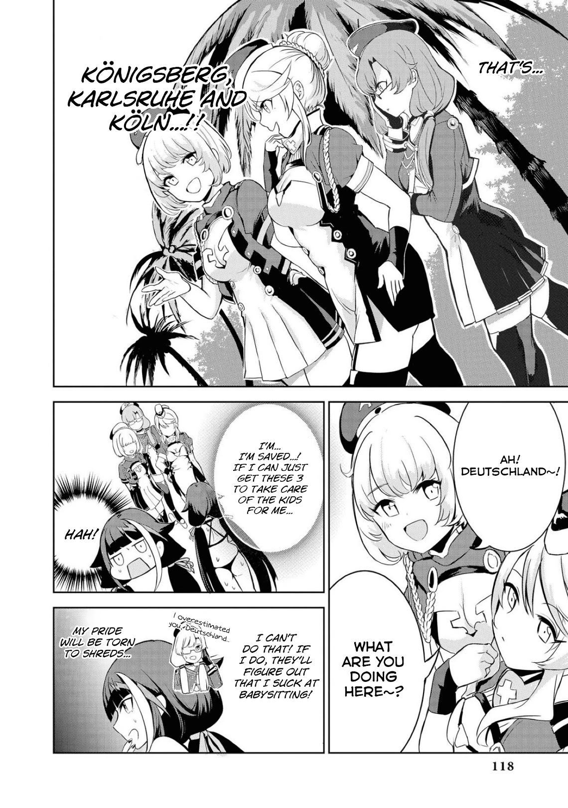 Azur Lane Comic Anthology Vol.2 Chapter 9.10 page 6 - Vol.9 Chapter 10: My Big Sister Doesn't Understand Kids