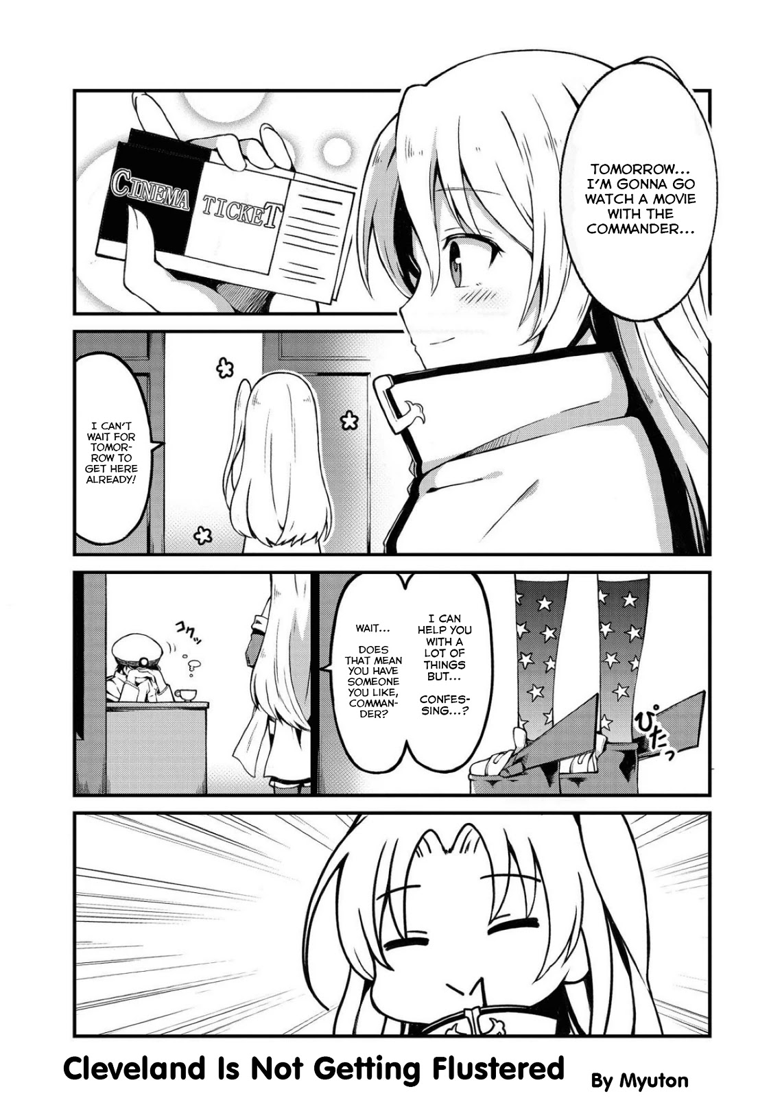 Azur Lane Comic Anthology Vol.2 Chapter 9.11 page 1 - Vol.9 Chapter 11: Cleveland Is Not Getting Flustered