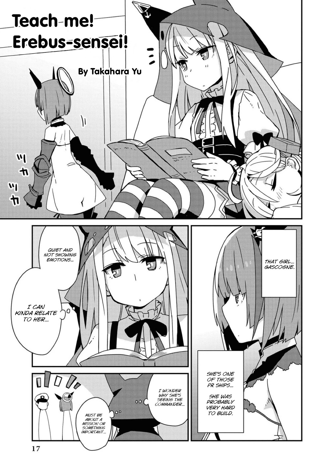Azur Lane Comic Anthology Vol.2 Chapter 9.2 page 1 - Vol.9 Chapter 2: Teach Me! Erebus-sensei!