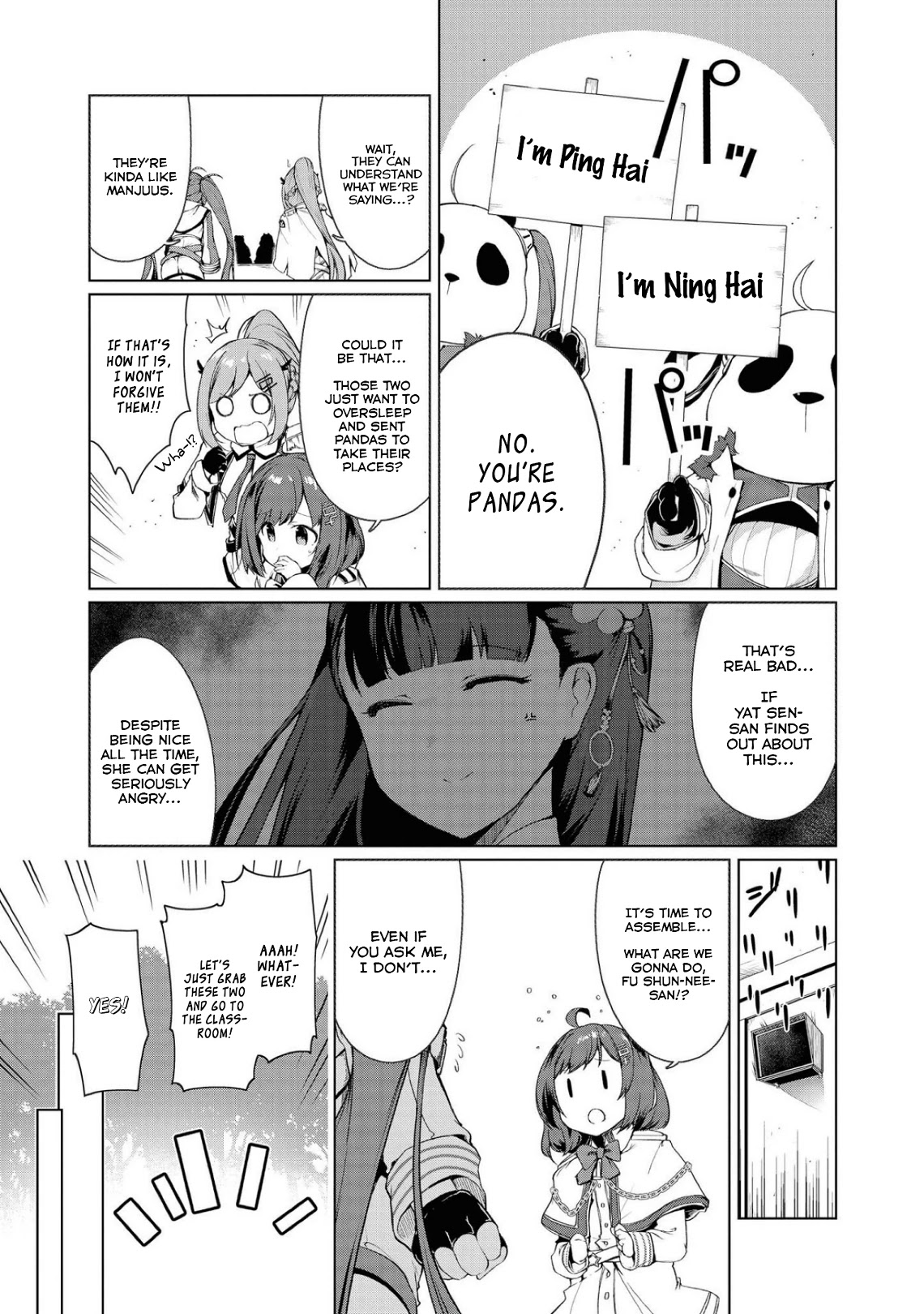 Azur Lane Comic Anthology Vol.2 Chapter 9.3 page 3 - Vol.9 Chapter 3: PANDAmonium!