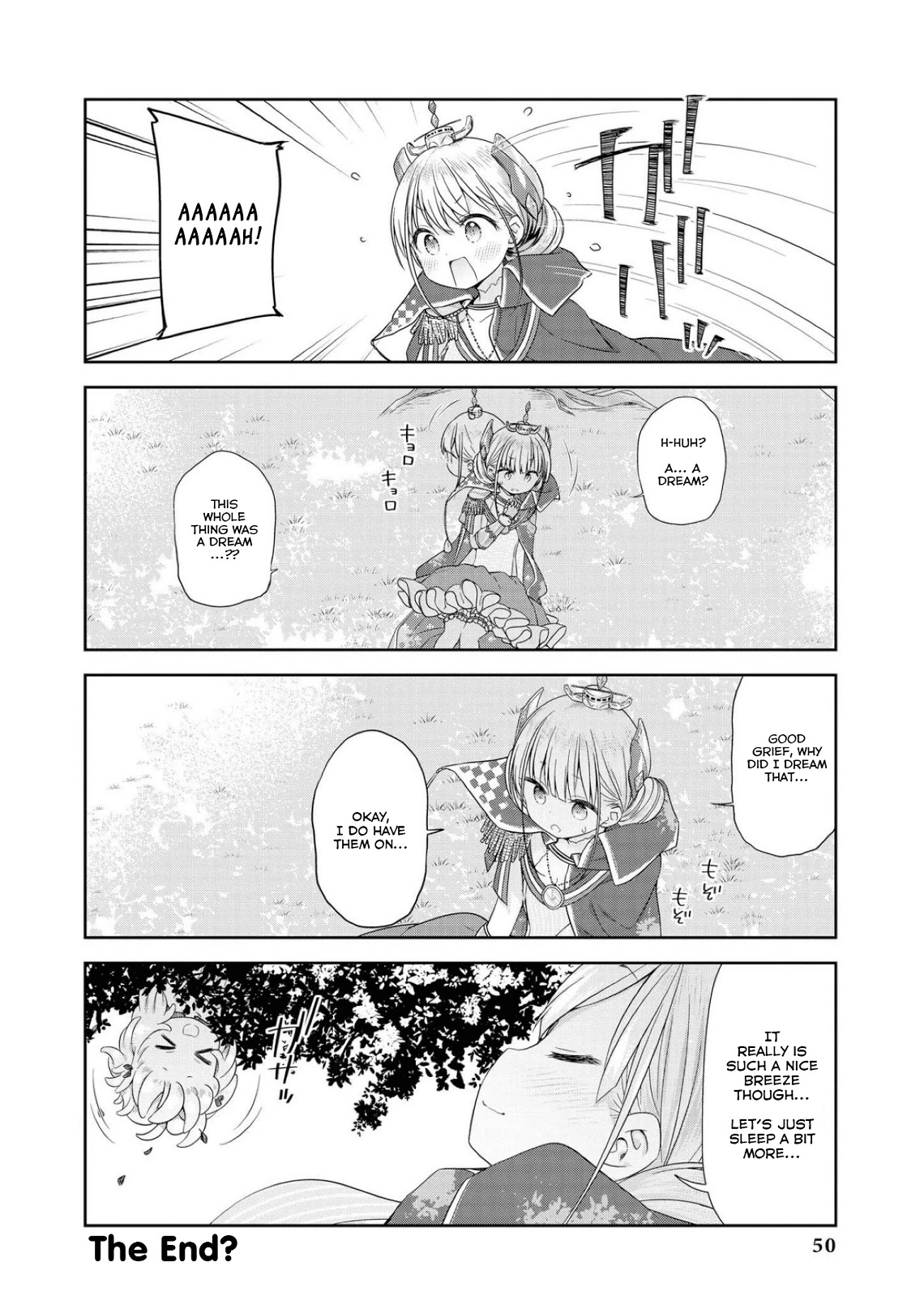 Azur Lane Comic Anthology Vol.2 Chapter 9.4 page 8 - Vol.9 Chapter 4: Triomphant's Mysterious Panties