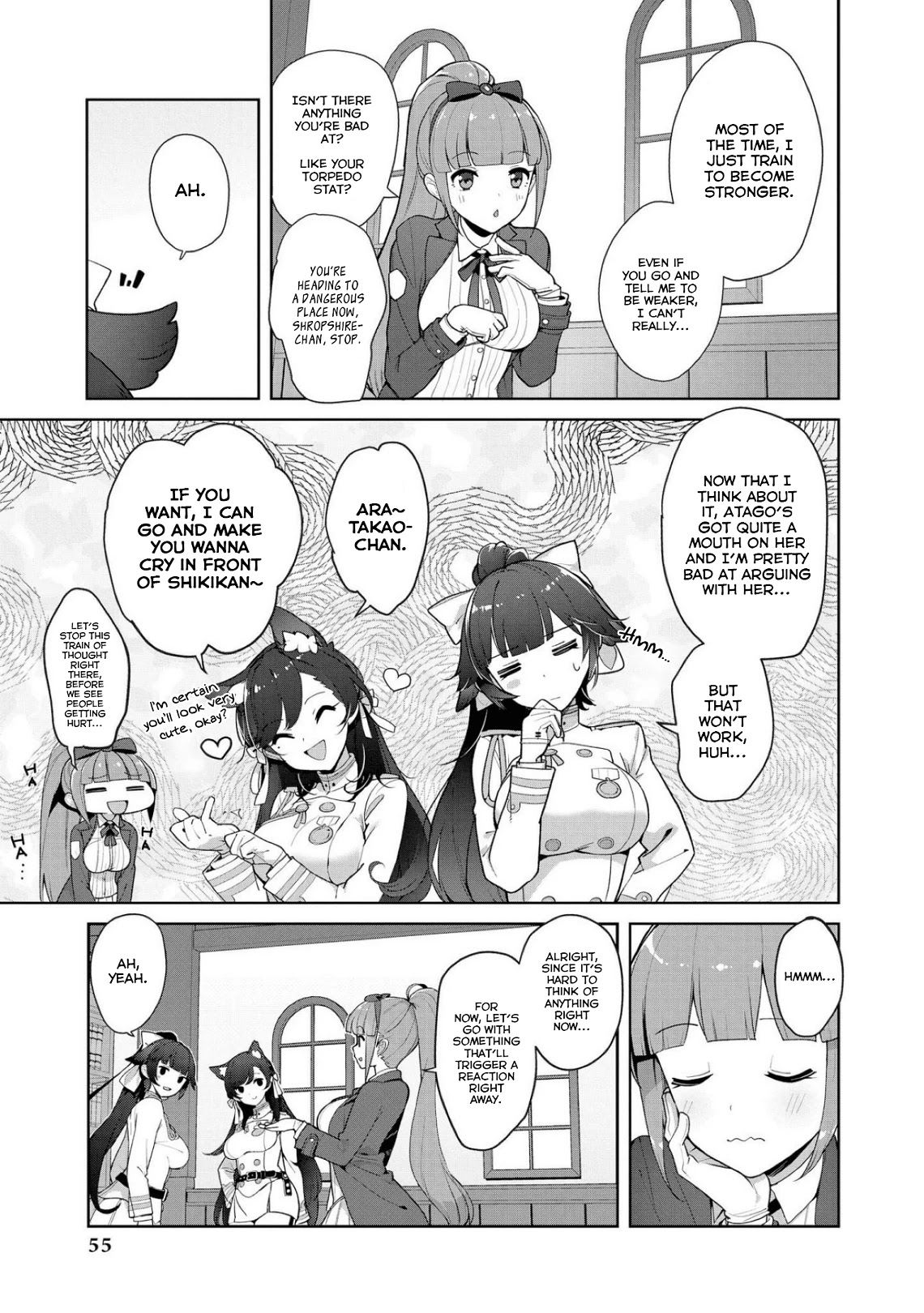 Azur Lane Comic Anthology Vol.2 Chapter 9.5 page 5 - Vol.9 Chapter 5: Takao Can't Stay As Still As Water