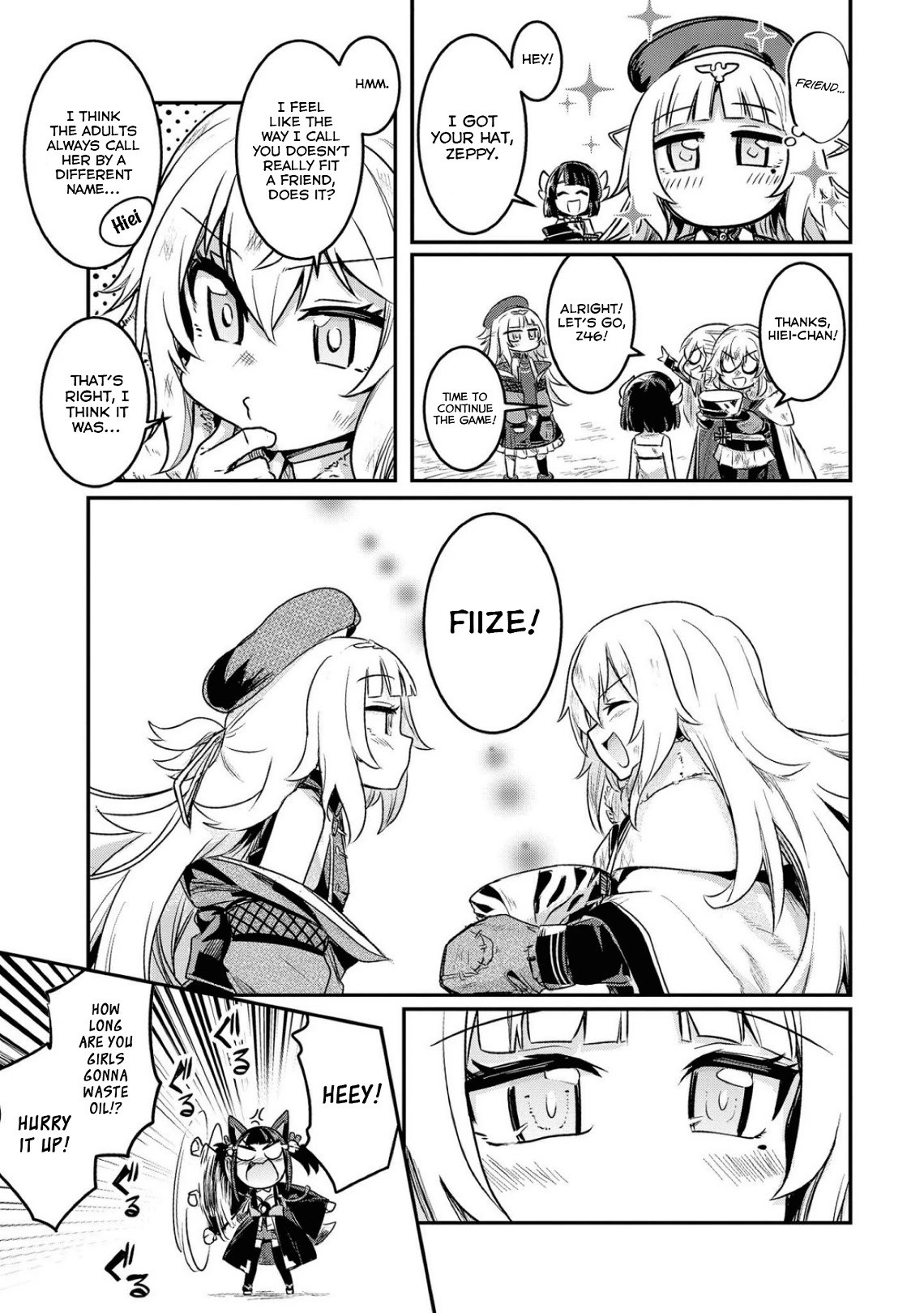 Azur Lane Comic Anthology Vol.2 Chapter 9.7 page 13 - Vol.9 Chapter 7: Sparkling Shining Passionate Line