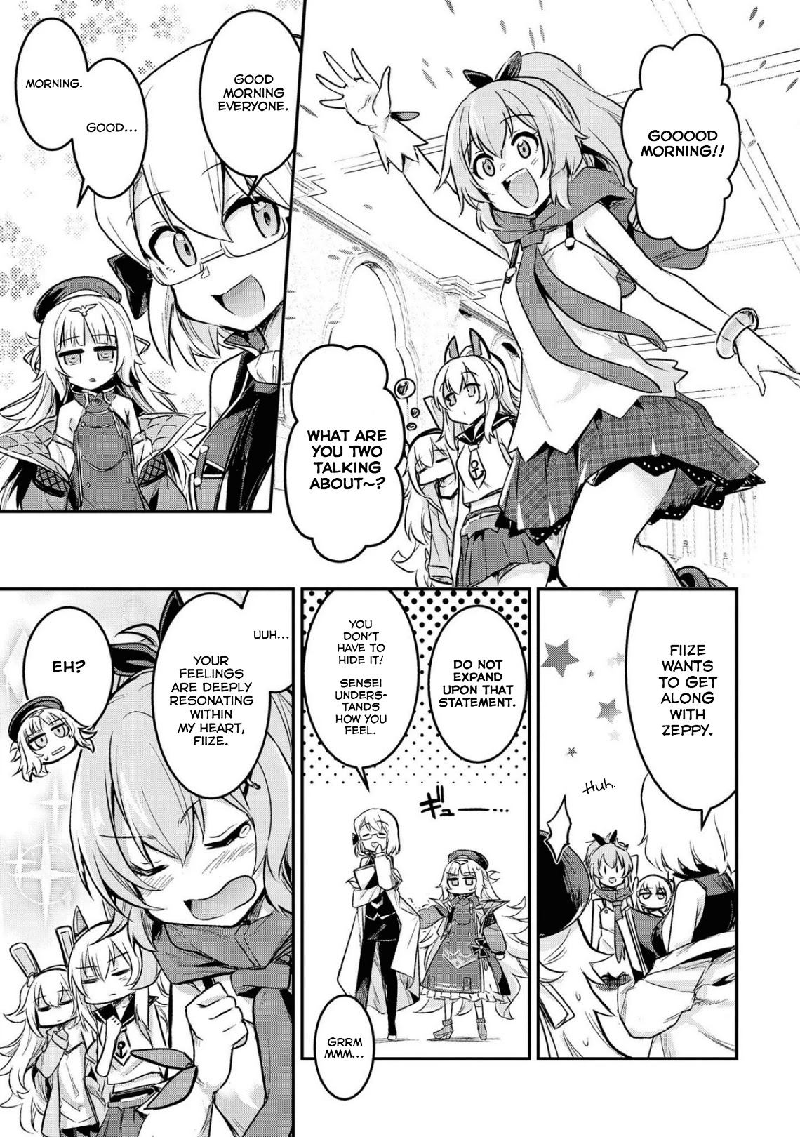 Azur Lane Comic Anthology Vol.2 Chapter 9.7 page 3 - Vol.9 Chapter 7: Sparkling Shining Passionate Line