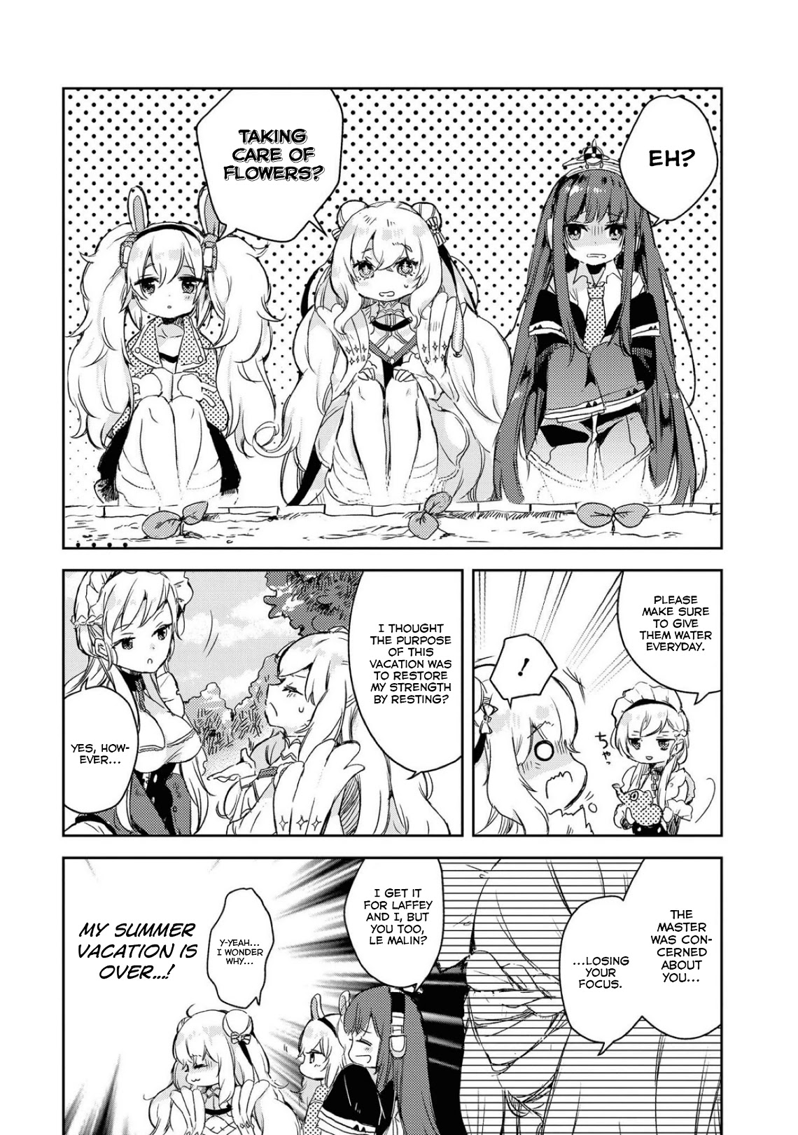 Azur Lane Comic Anthology Vol.2 Chapter 9.8 page 2 - Vol.9 Chapter 8: The Commander's Flowers
