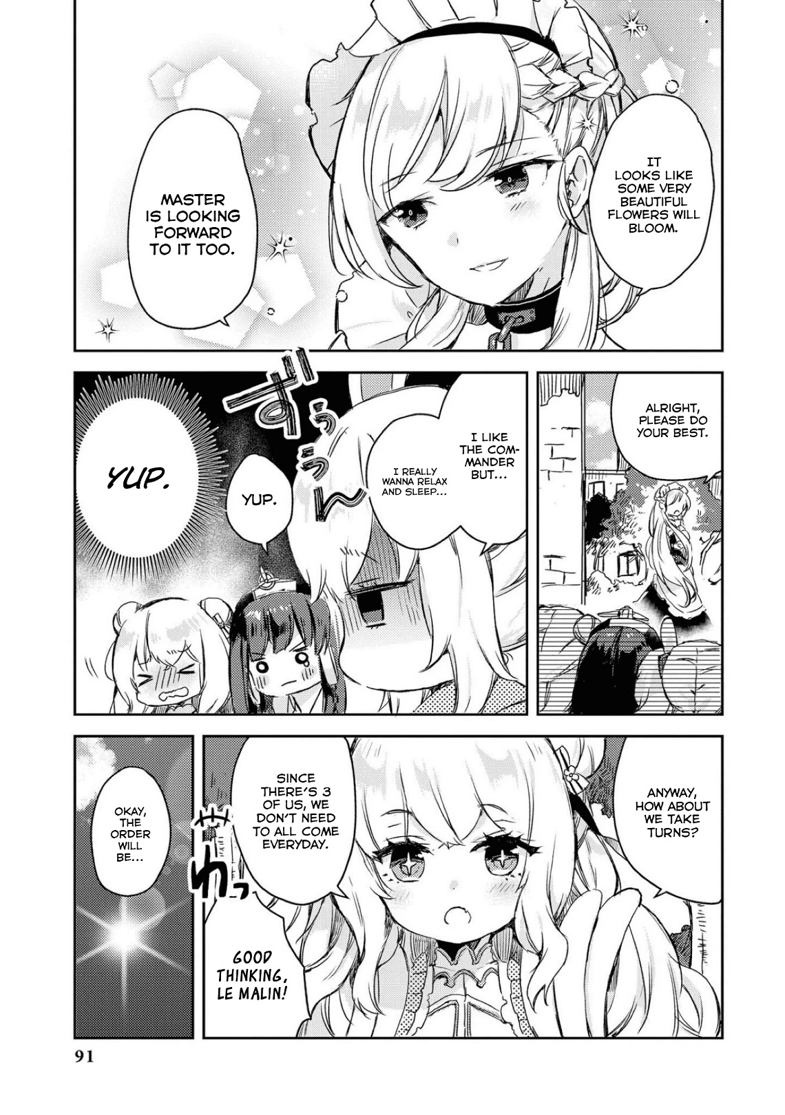 Azur Lane Comic Anthology Vol.2 Chapter 9.8 page 3 - Vol.9 Chapter 8: The Commander's Flowers
