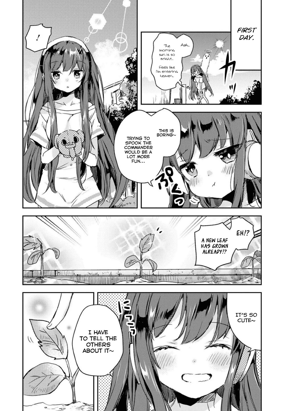 Azur Lane Comic Anthology Vol.2 Chapter 9.8 page 4 - Vol.9 Chapter 8: The Commander's Flowers