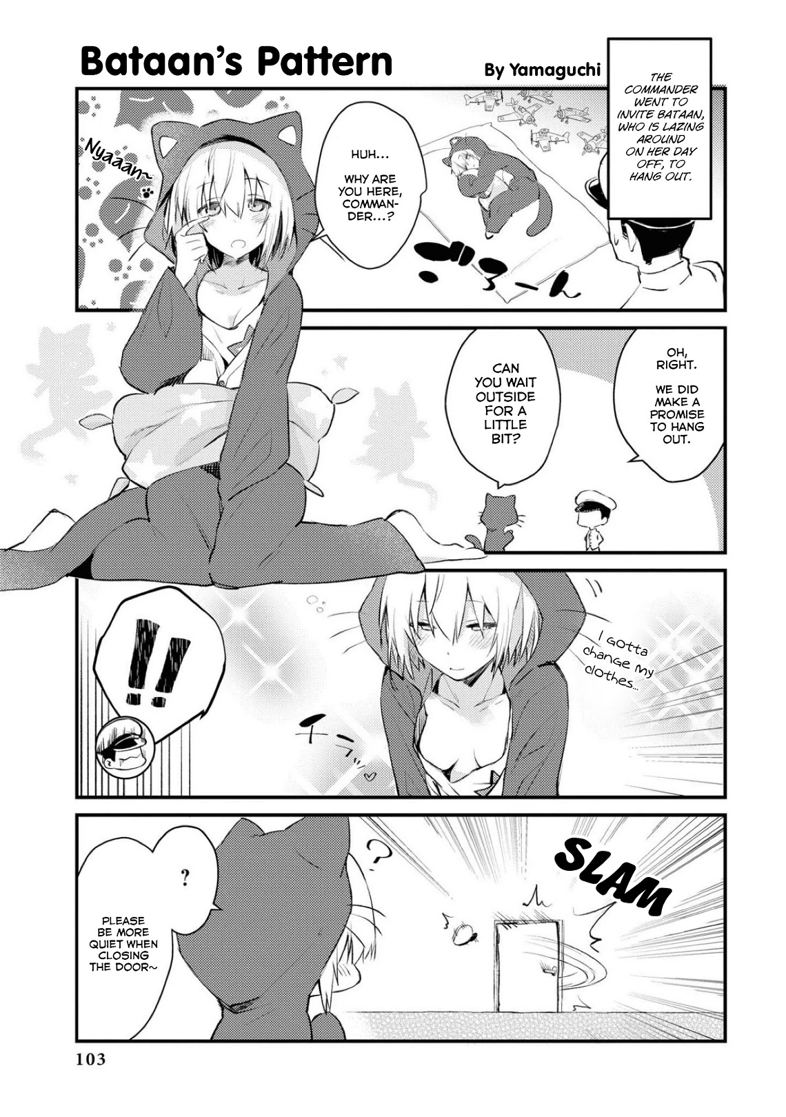 Azur Lane Comic Anthology Vol.2 Chapter 9.9 page 1 - Vol.9 Chapter 9: Bataan's Pattern